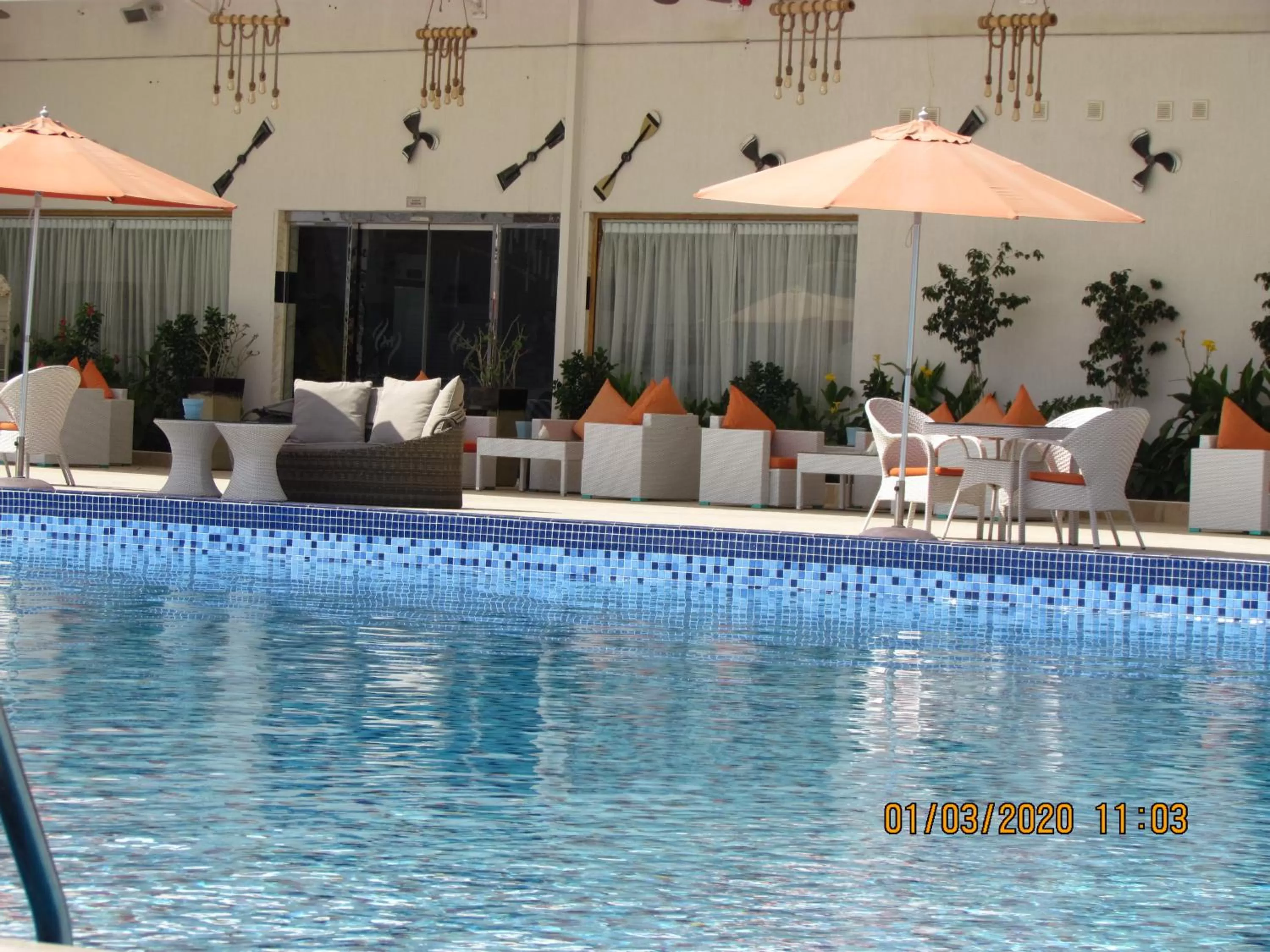 Swimming pool in Mirage Bab Al Bahr