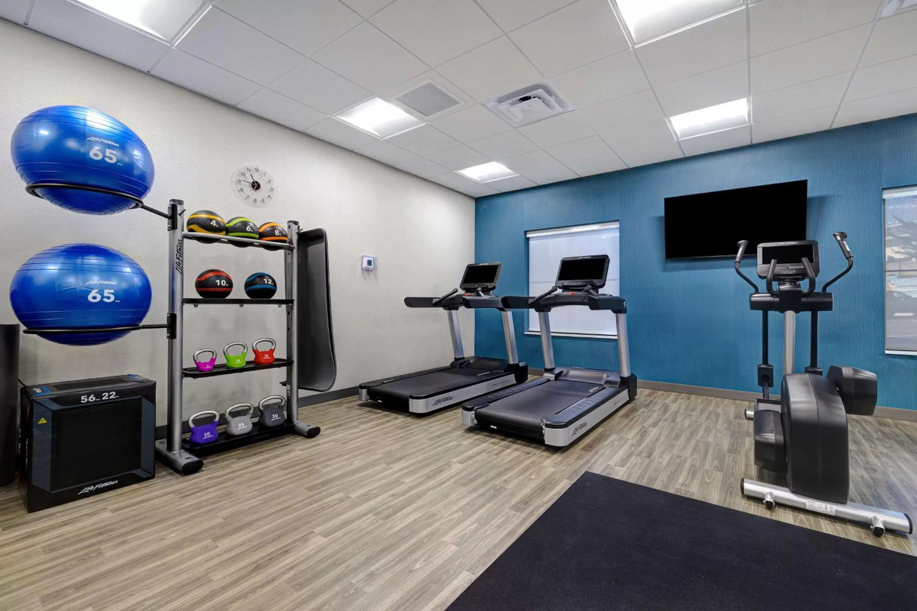Fitness centre/facilities in Hampton Inn & Suites Marina