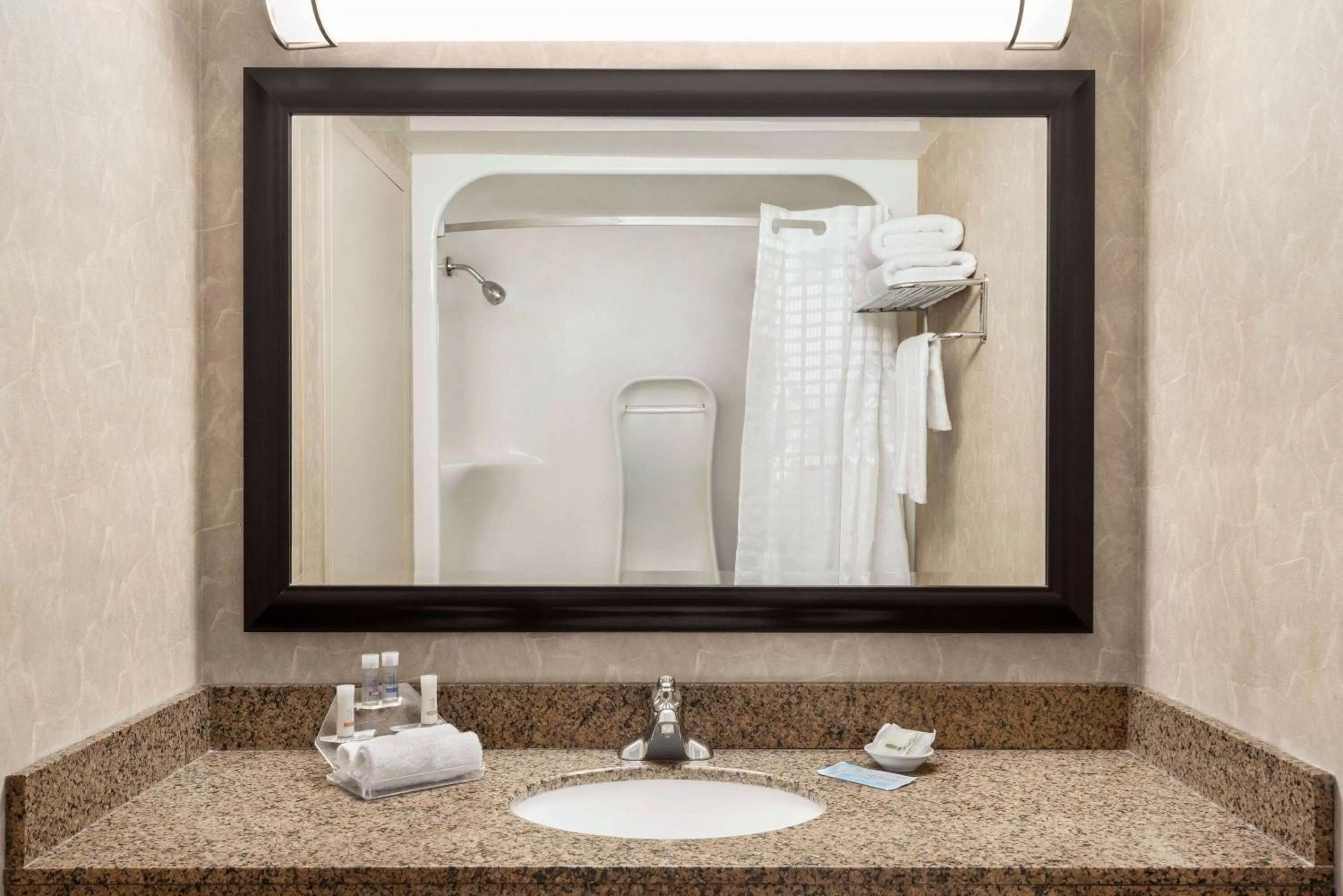 Bathroom in Royal Hotel West Edmonton, Trademark Collection by Wyndham