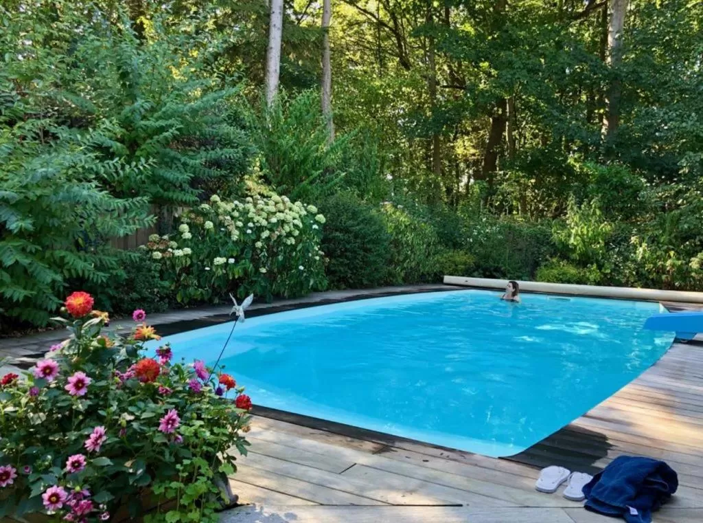 Swimming Pool in La Maison D'hôtes Du Mont Des Cats