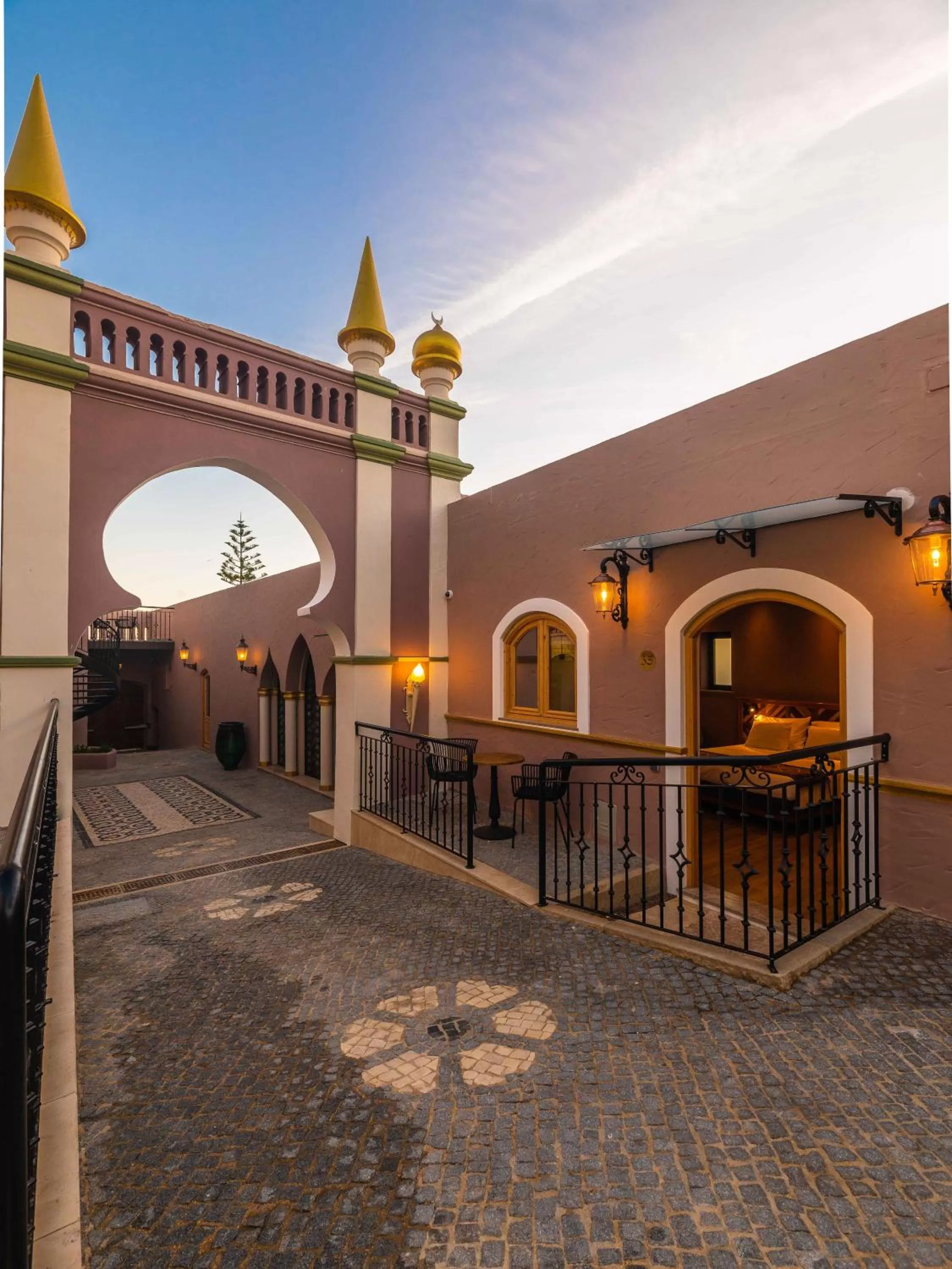 Patio in Vila Origens Boutique Hotel Albufeira – Adults Only