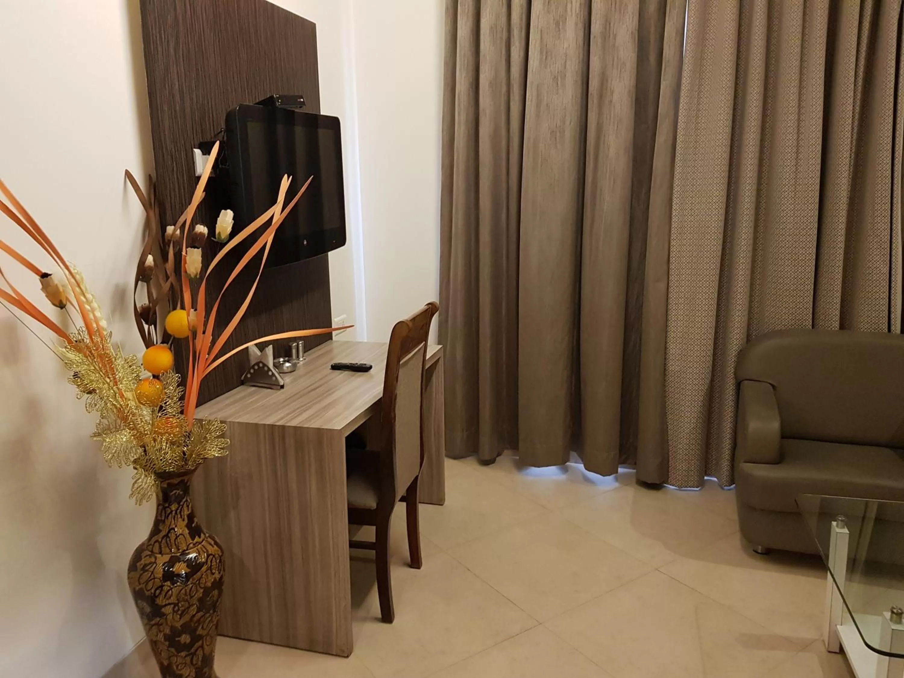 TV and multimedia in Hotel Udayanraje Palace