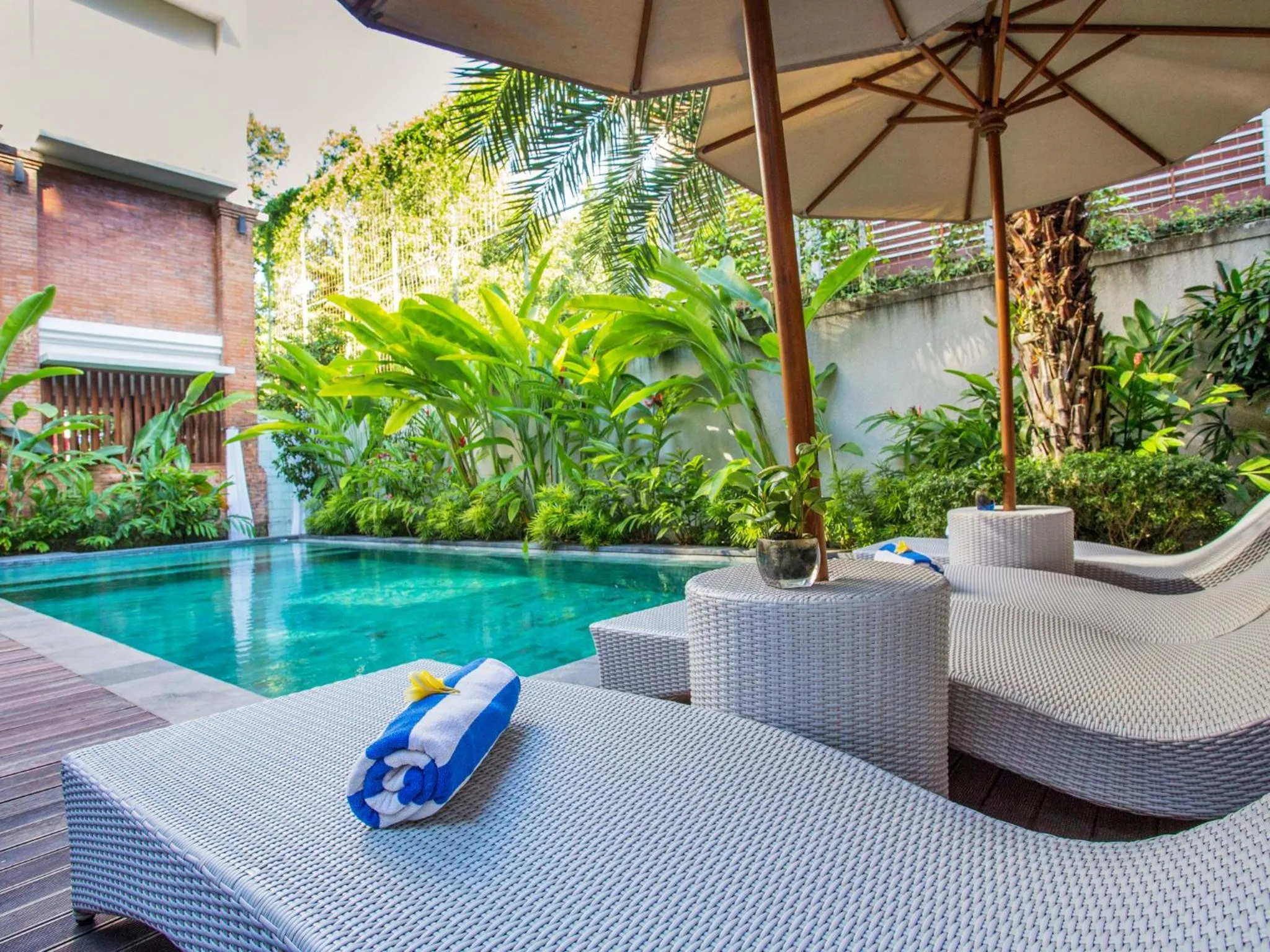 Swimming pool in Grand Mirah Boutique Hotel