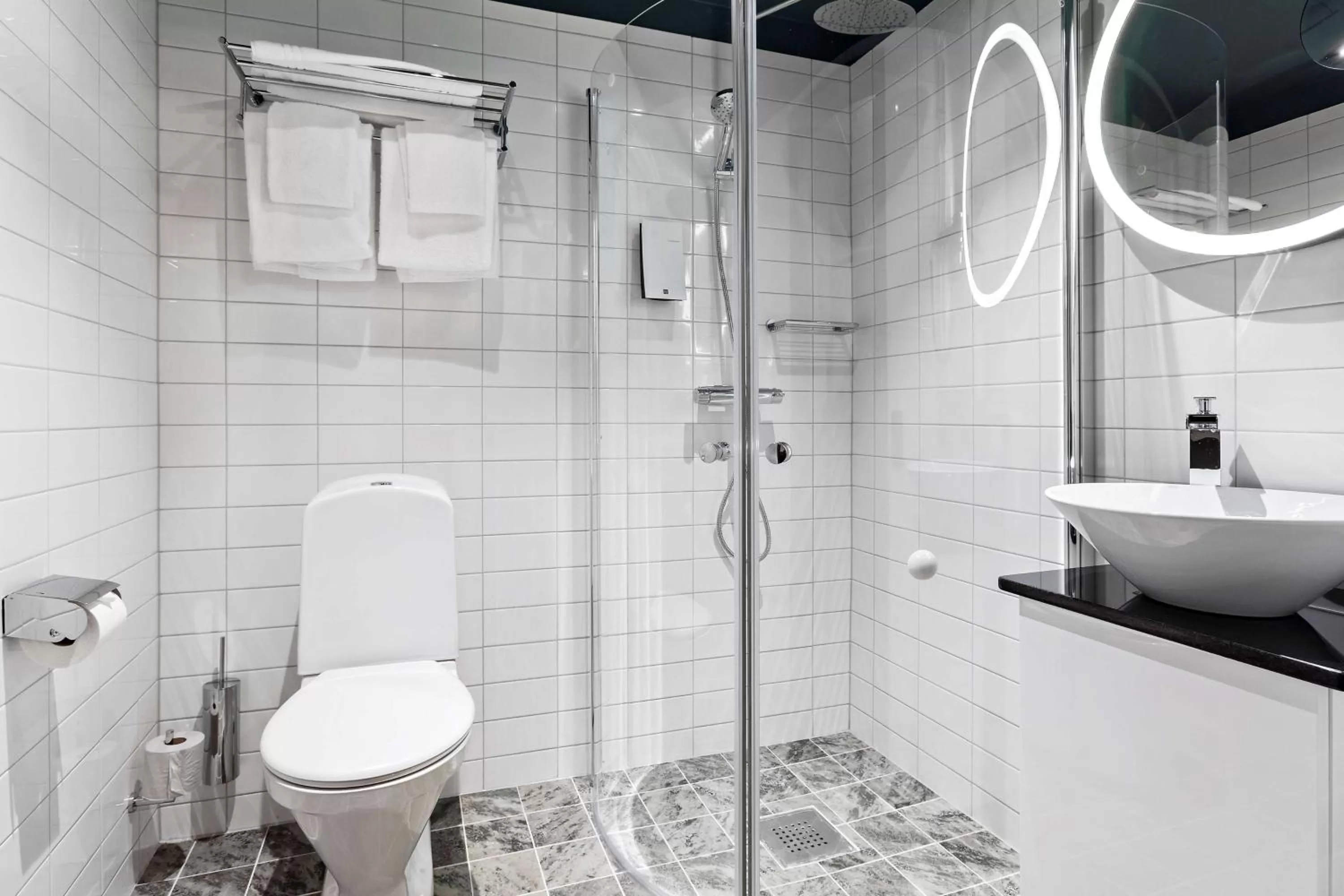 Bathroom in Sure Hotel Studio by Best Western Bromma