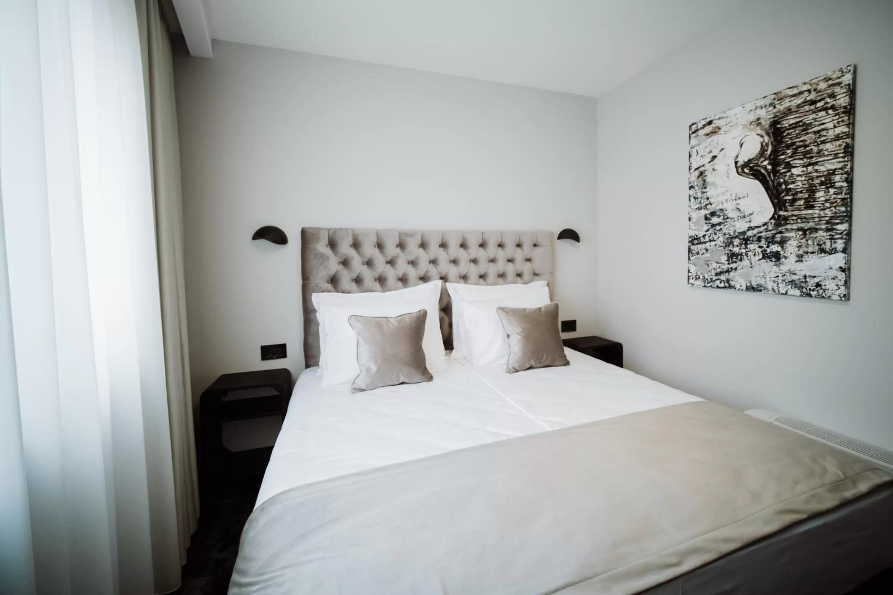 Bedroom, Bed in Hotel Barcode Wellness & Spa