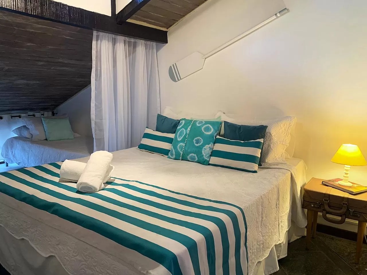 Bed in Pousada Marittima