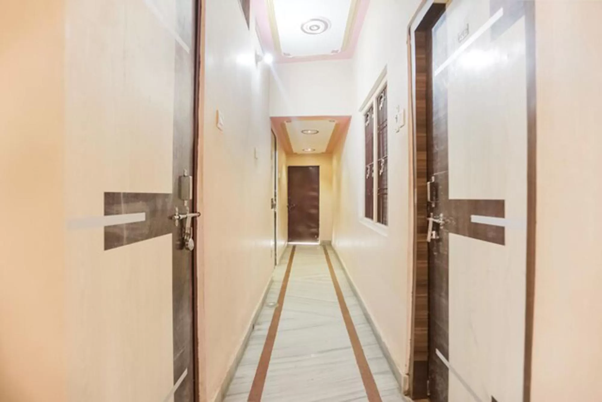 Lobby or reception in Hotel Aakash Ganga