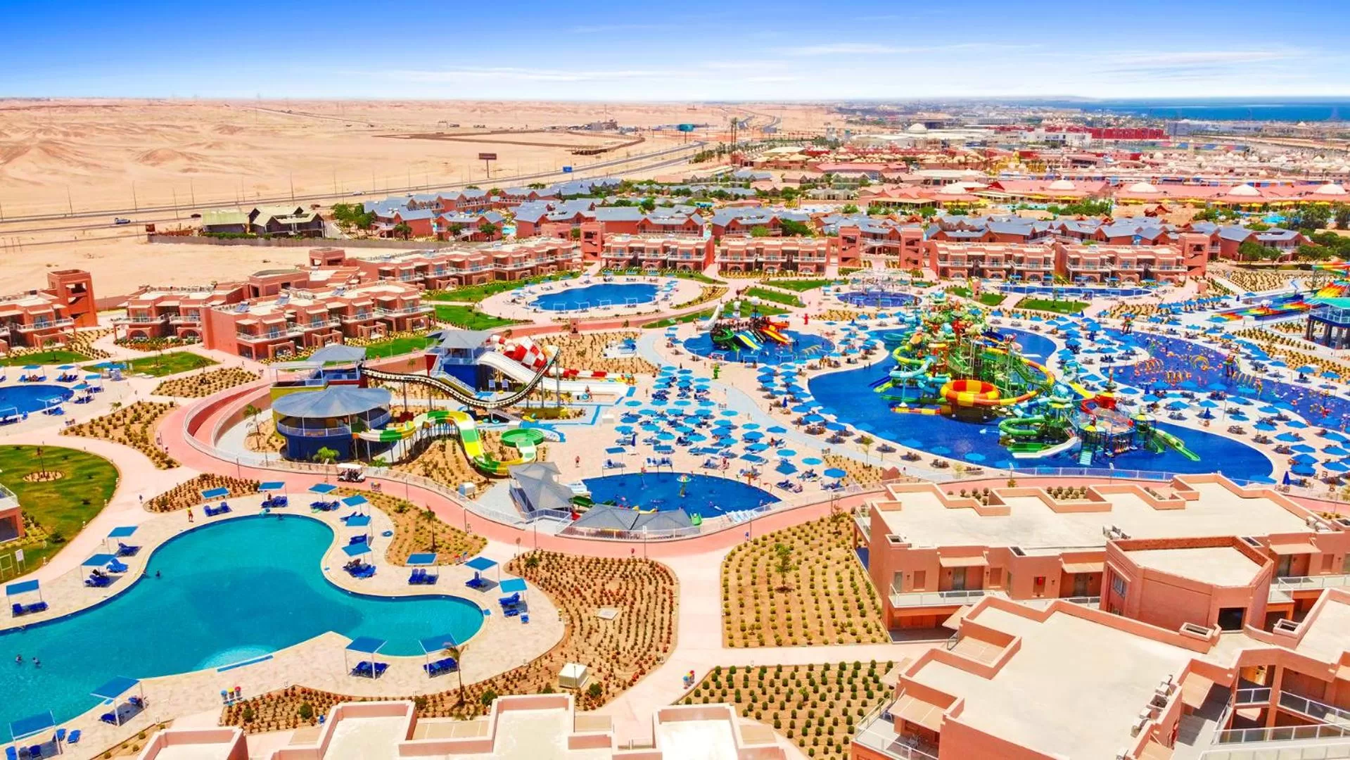 Aqua park in Pickalbatros Jungle Aqua Park - Neverland Hurghada