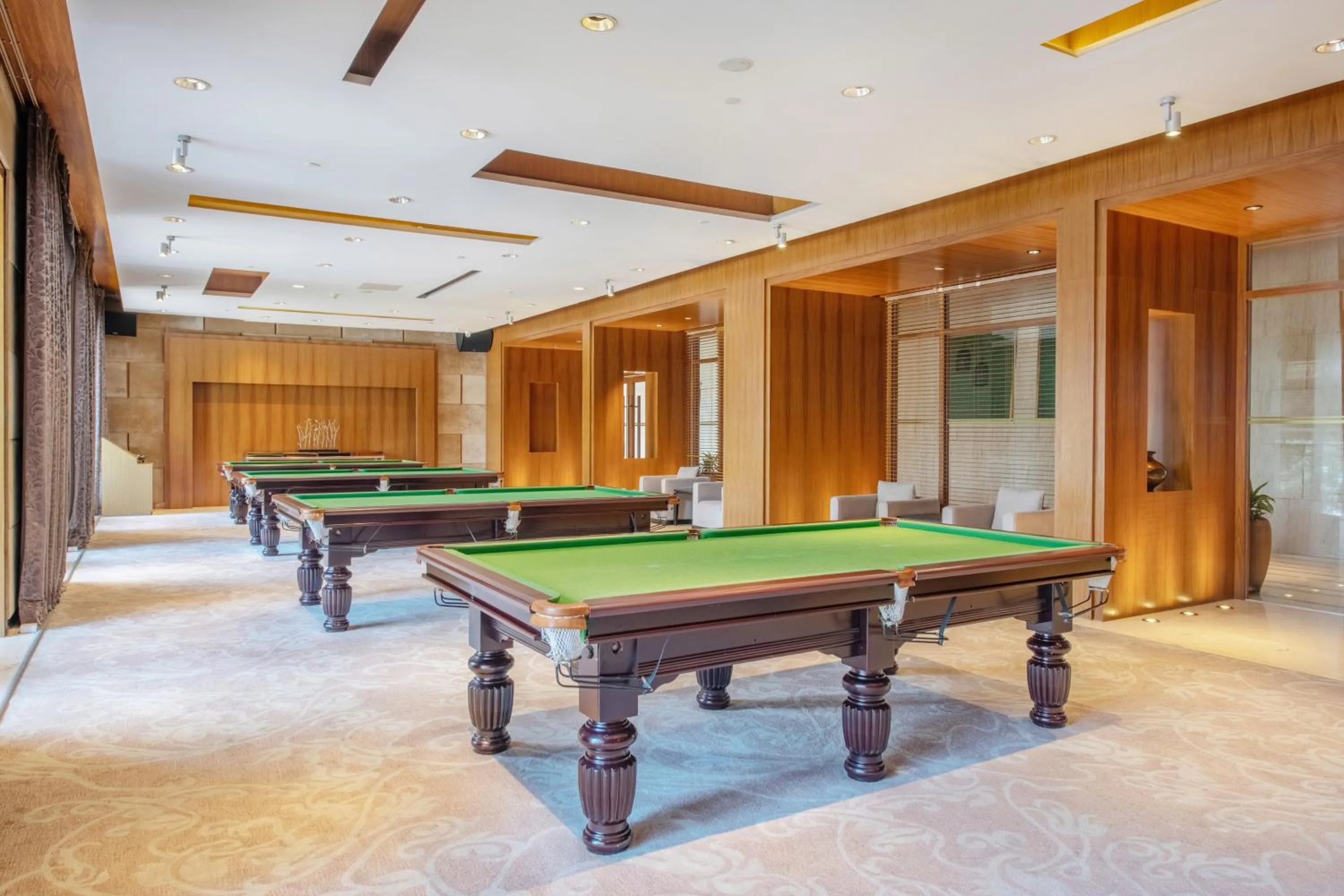 Table tennis in Mission Hills Hotel Resorts Dongguan