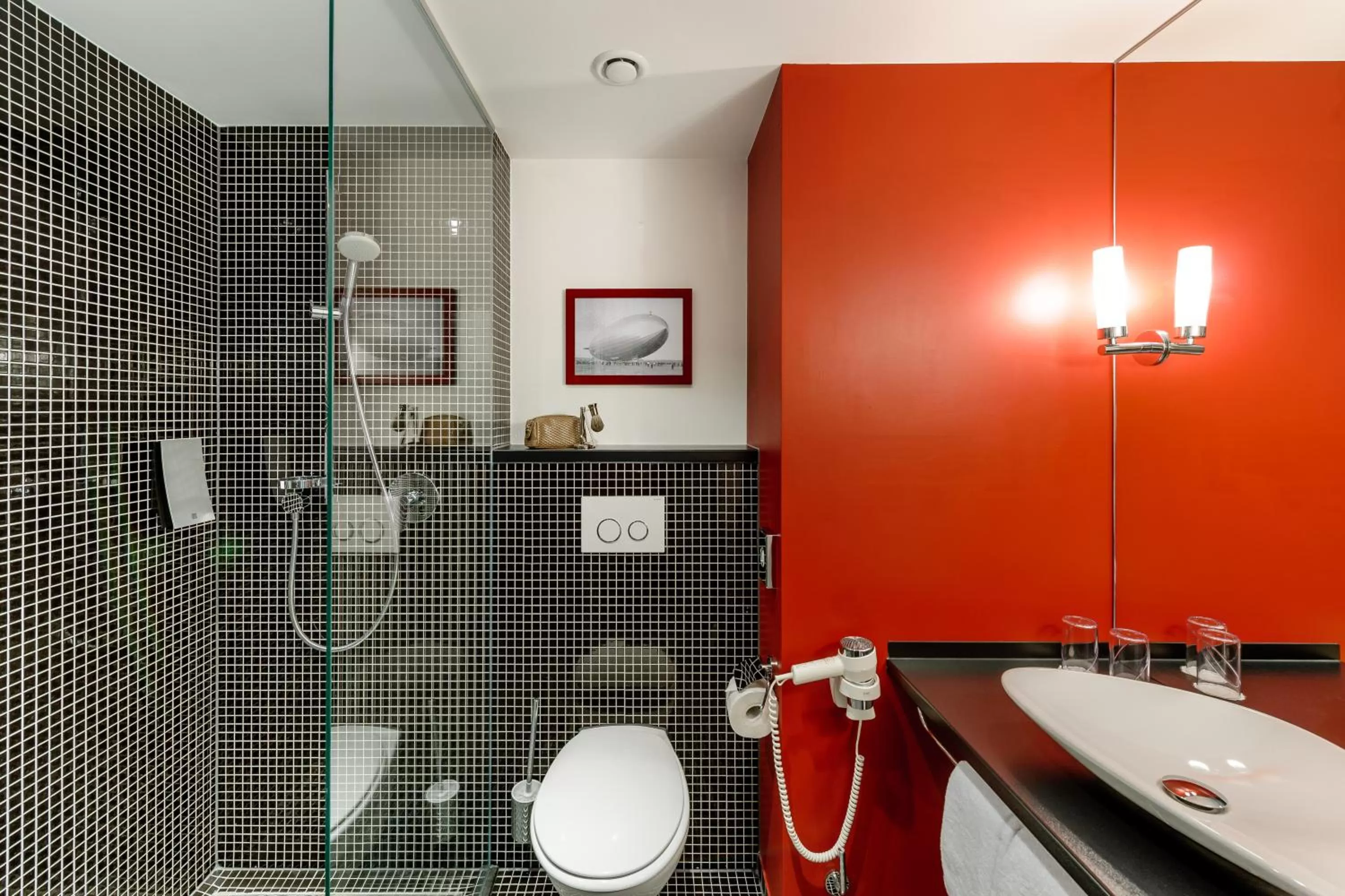 Bathroom in Styles Hotel Friedrichshafen