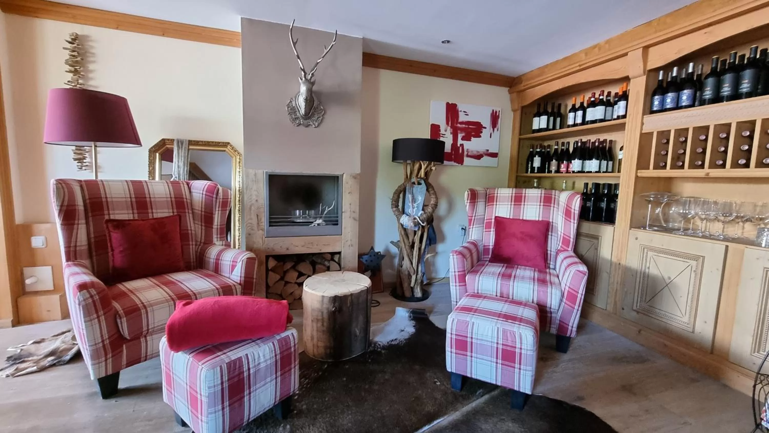 Seating Area in Landhaus Talblick- Boutique Hotel Bed and Breakfast
