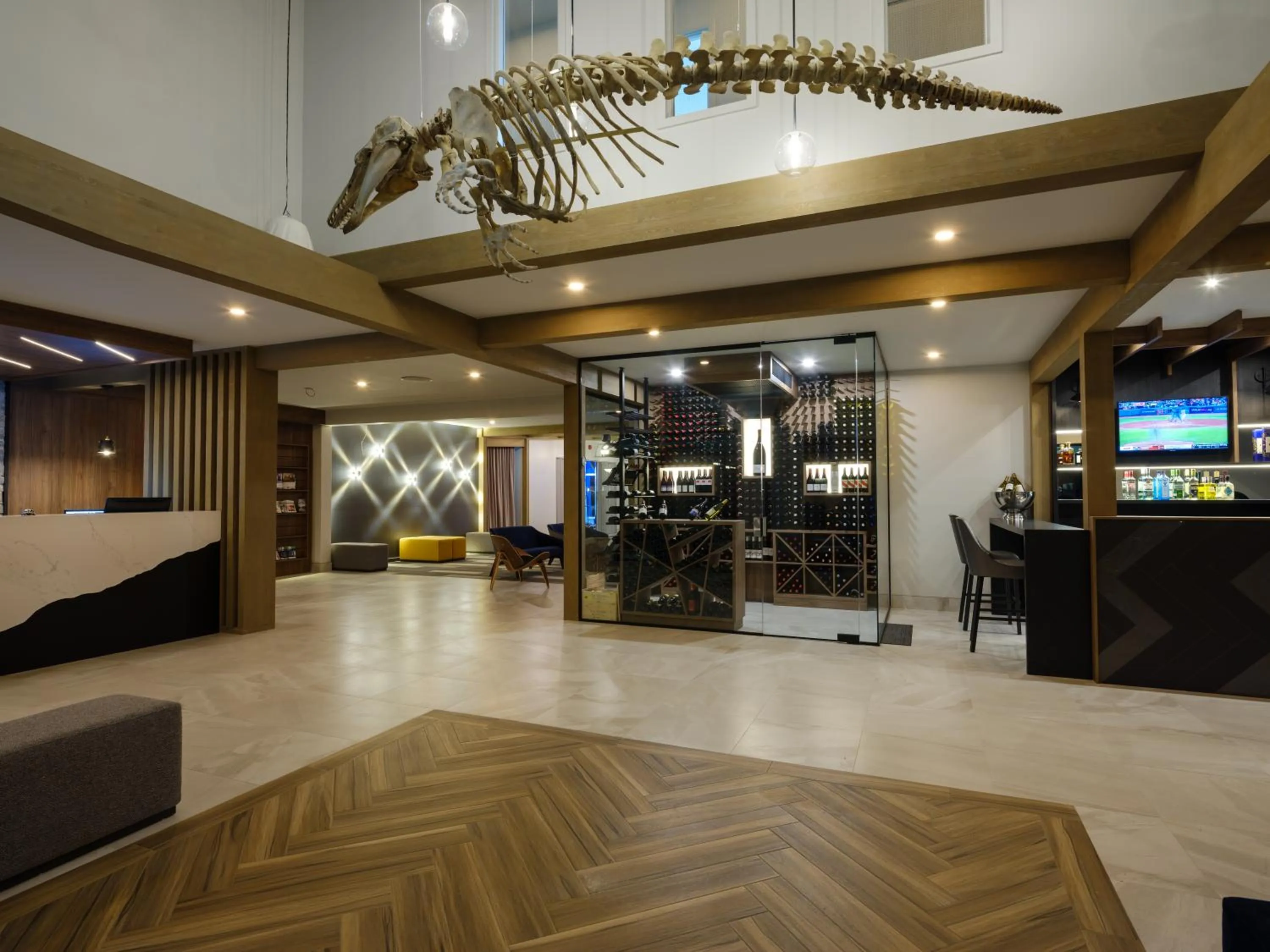 Living room in Auberge de la Pointe