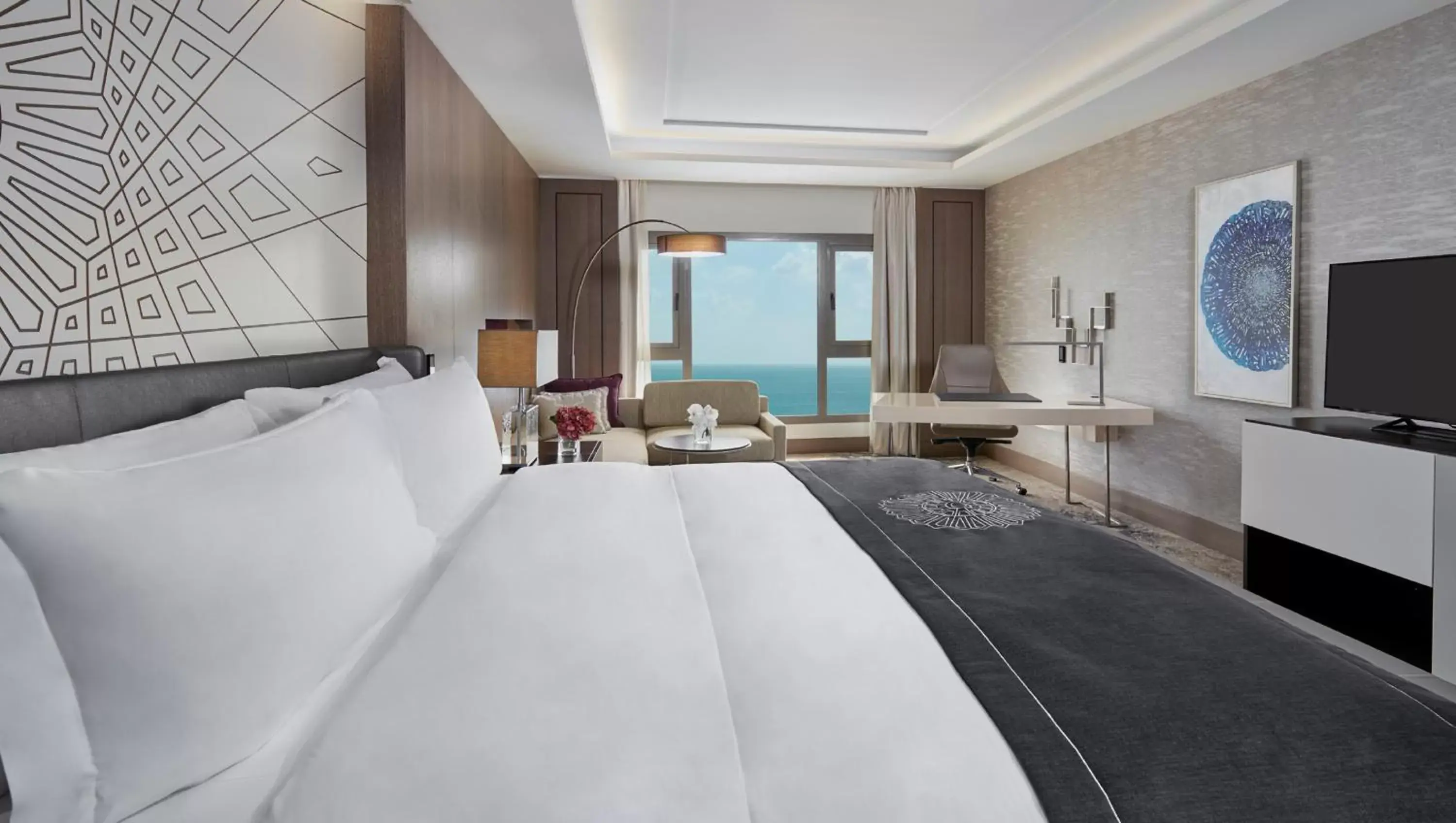 1 King Bed Club Sea View in InterContinental Doha Beach & Spa, an IHG Hotel 1 King Bed Club Sea View in InterContinental Doha Beach & Spa, an IHG Hotel
