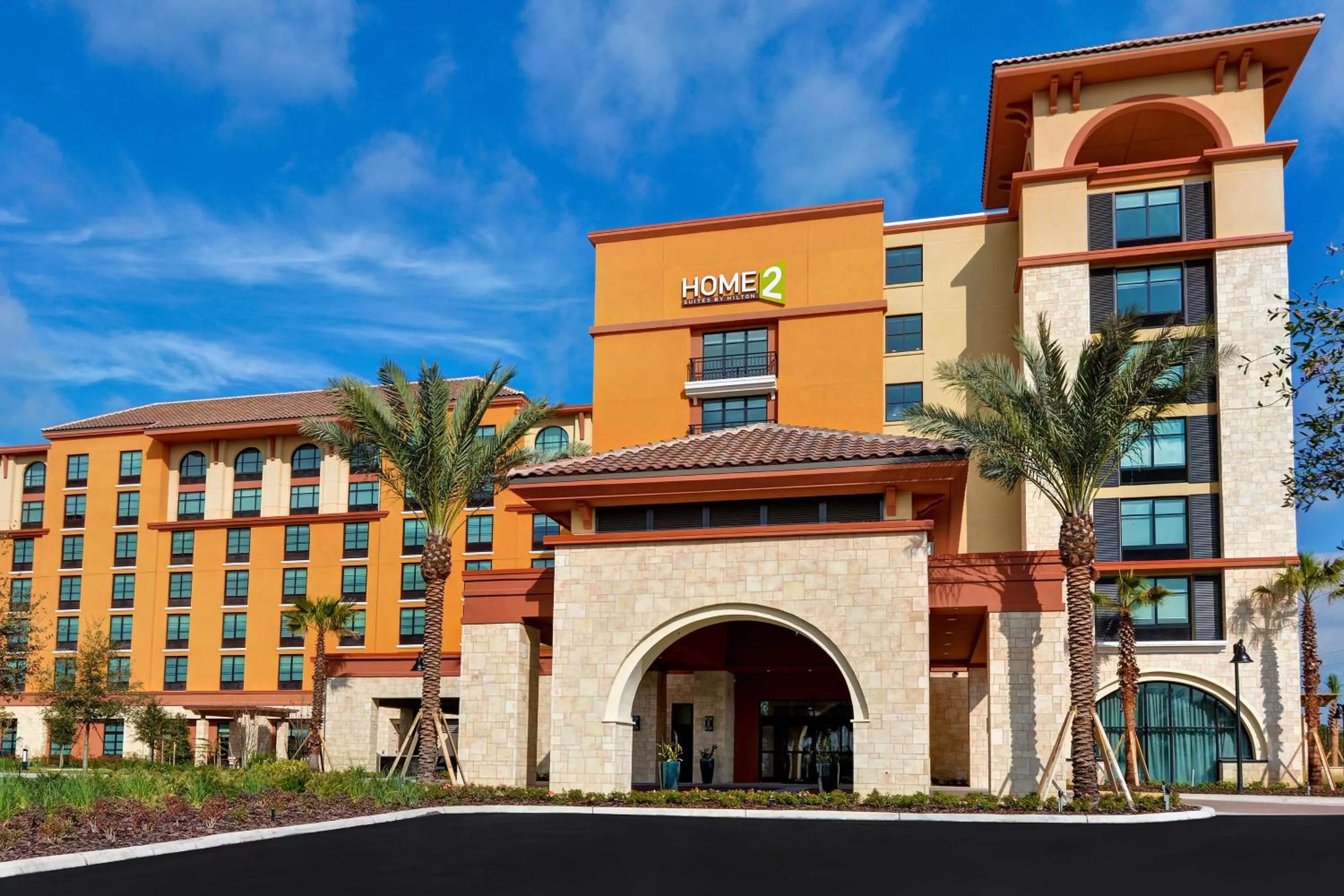 Property building in Home2 Suites By Hilton Orlando Flamingo Crossings, FL