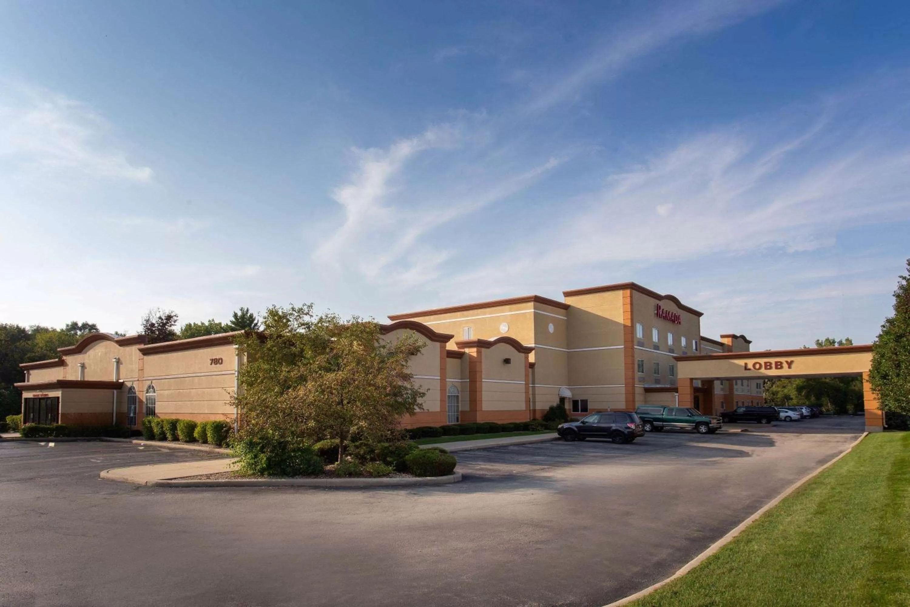 Property building in Ramada by Wyndham Glendale Heights/Lombard