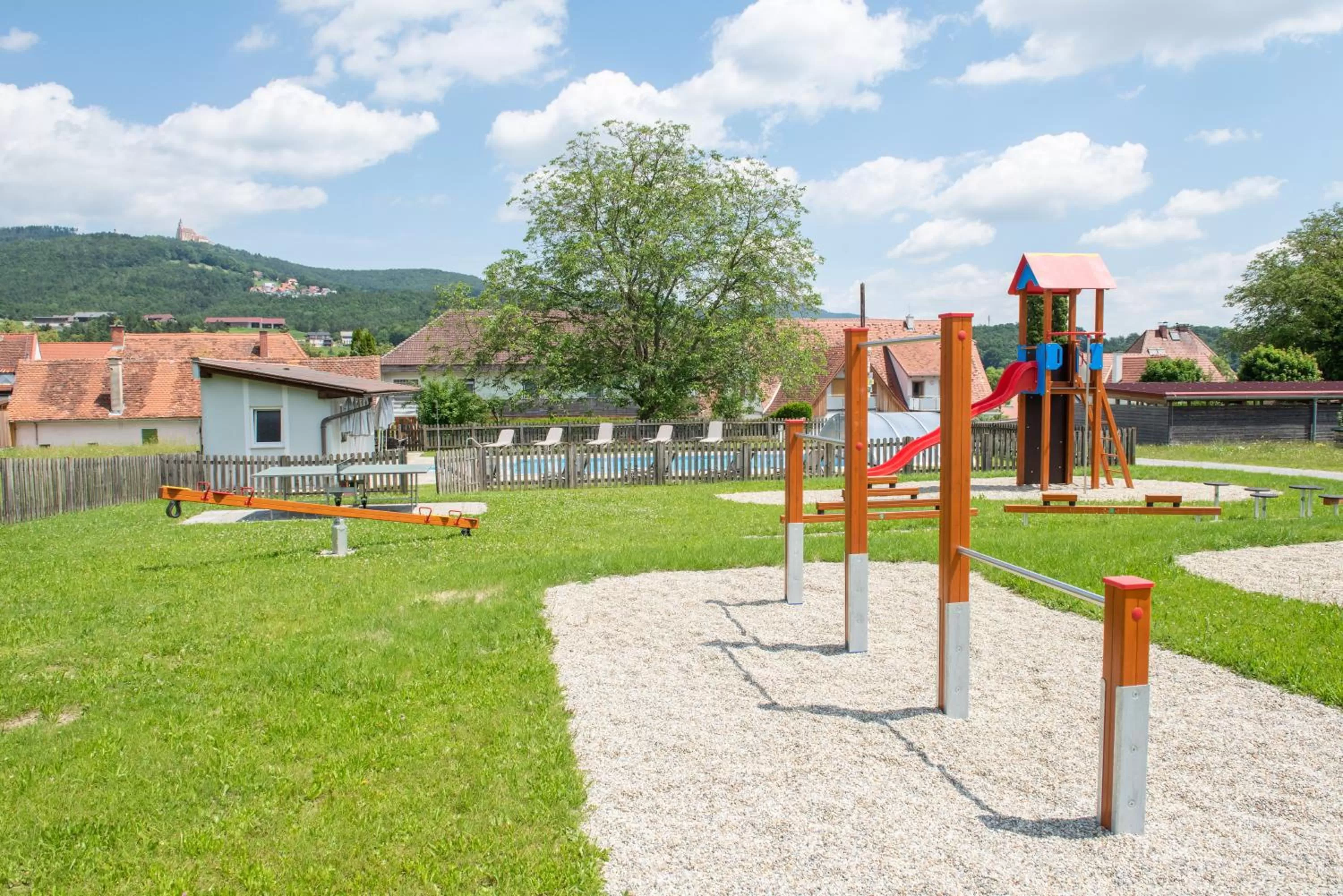 Children play ground, Children's Play Area in Pension Cäcilia