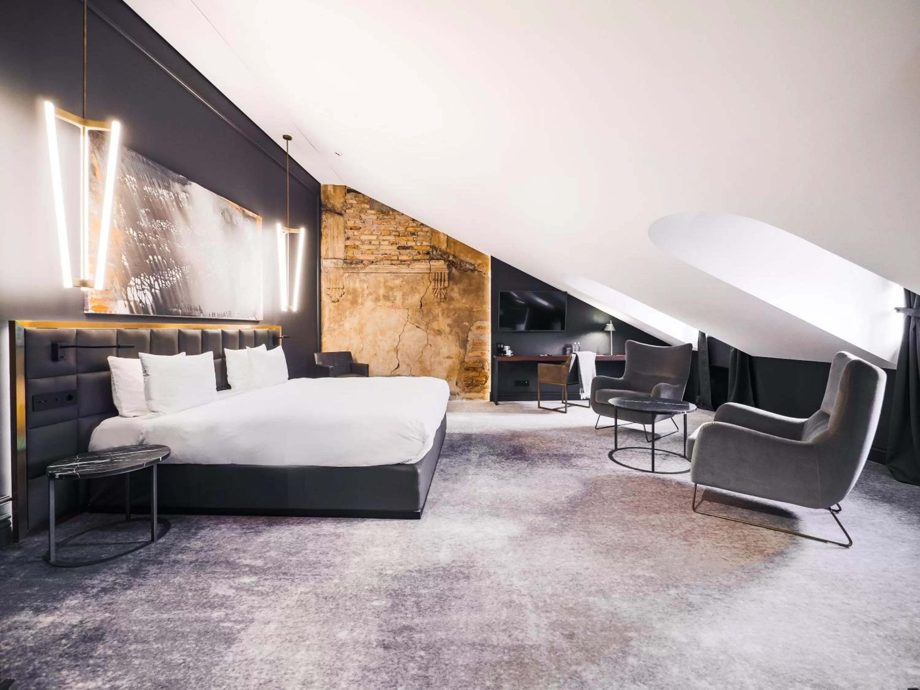 Photo of the whole room, Bed in Hotel Pacai, Vilnius, a Member of Design Hotels