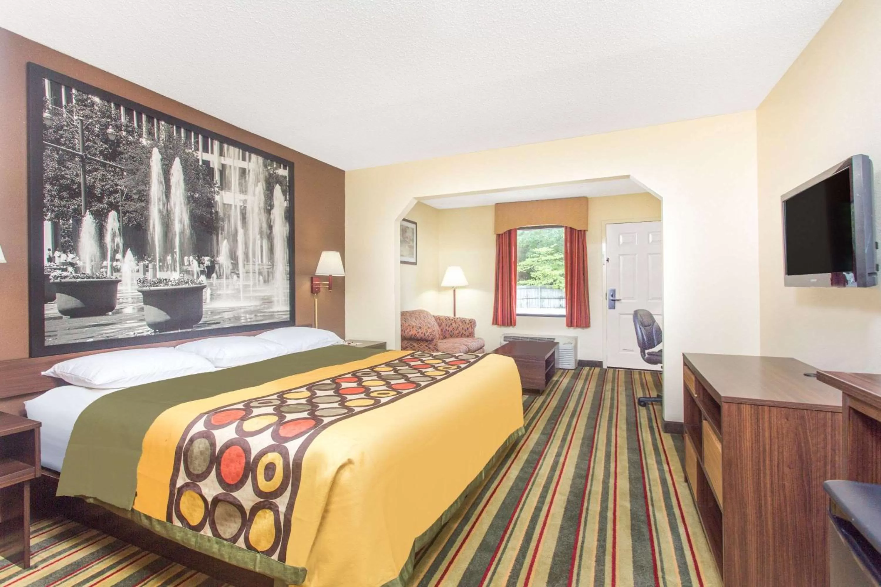 Photo of the whole room, Bed in Super 8 by Wyndham Dublin