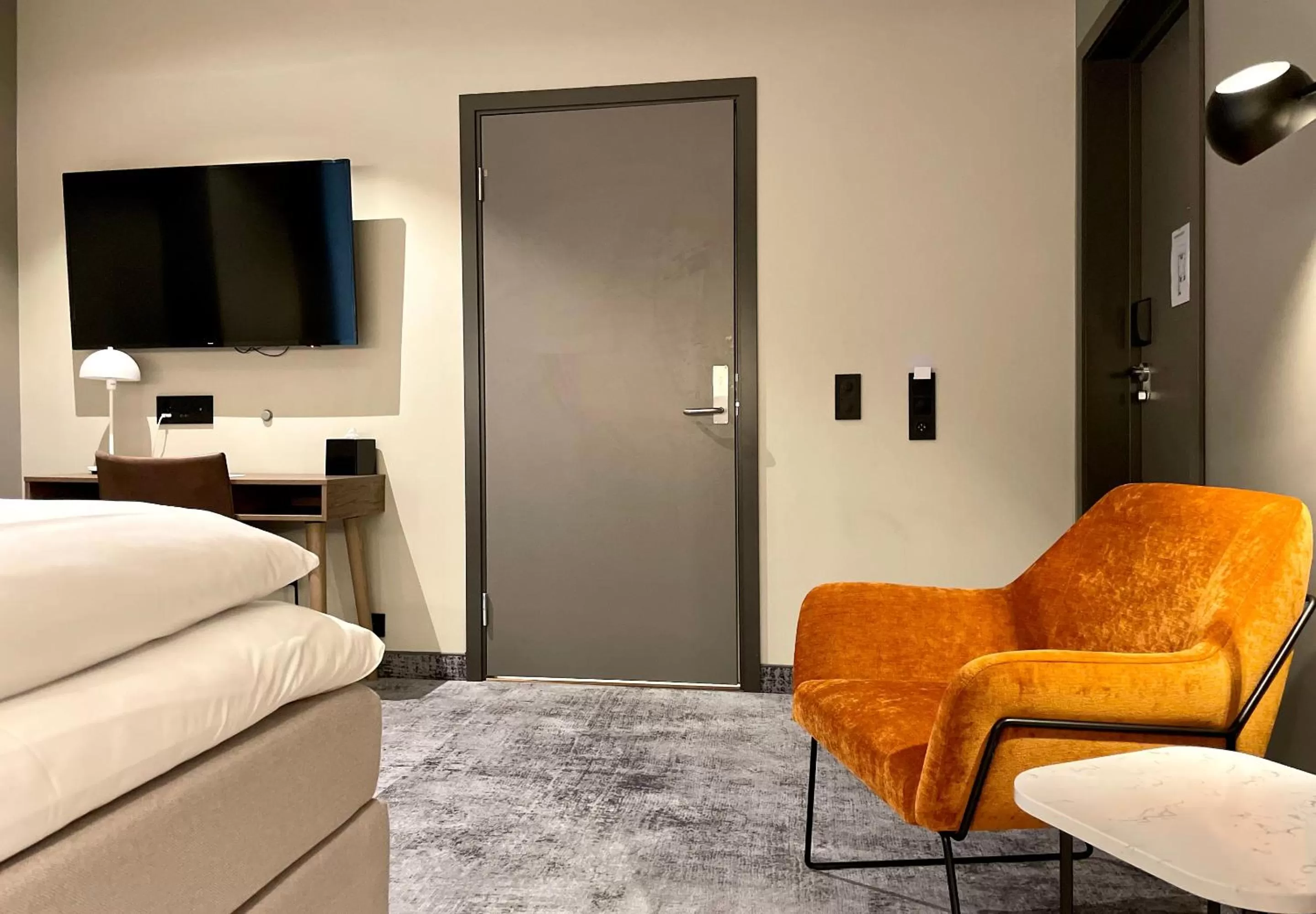 Bed in Karl Johan Hotel