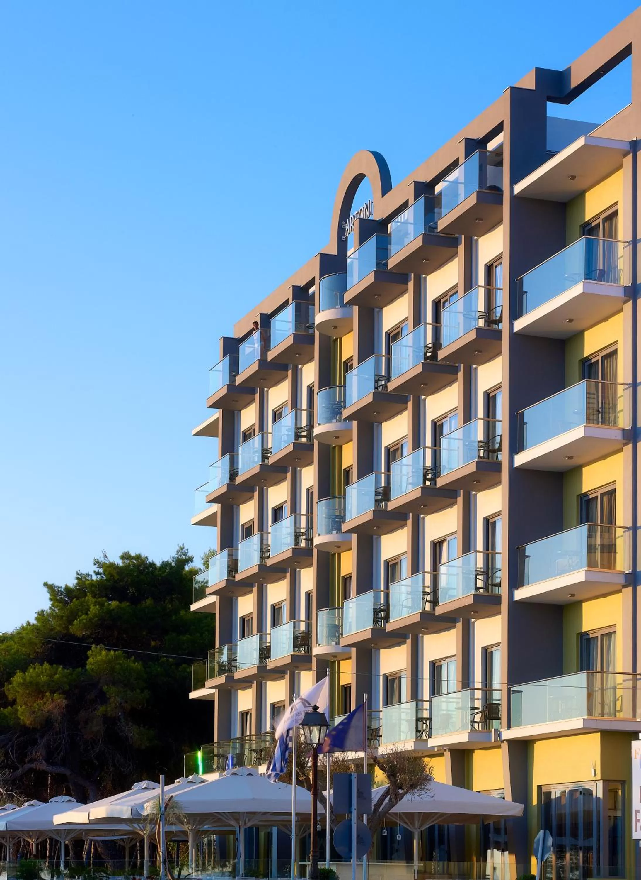 Property building in Arion Hotel