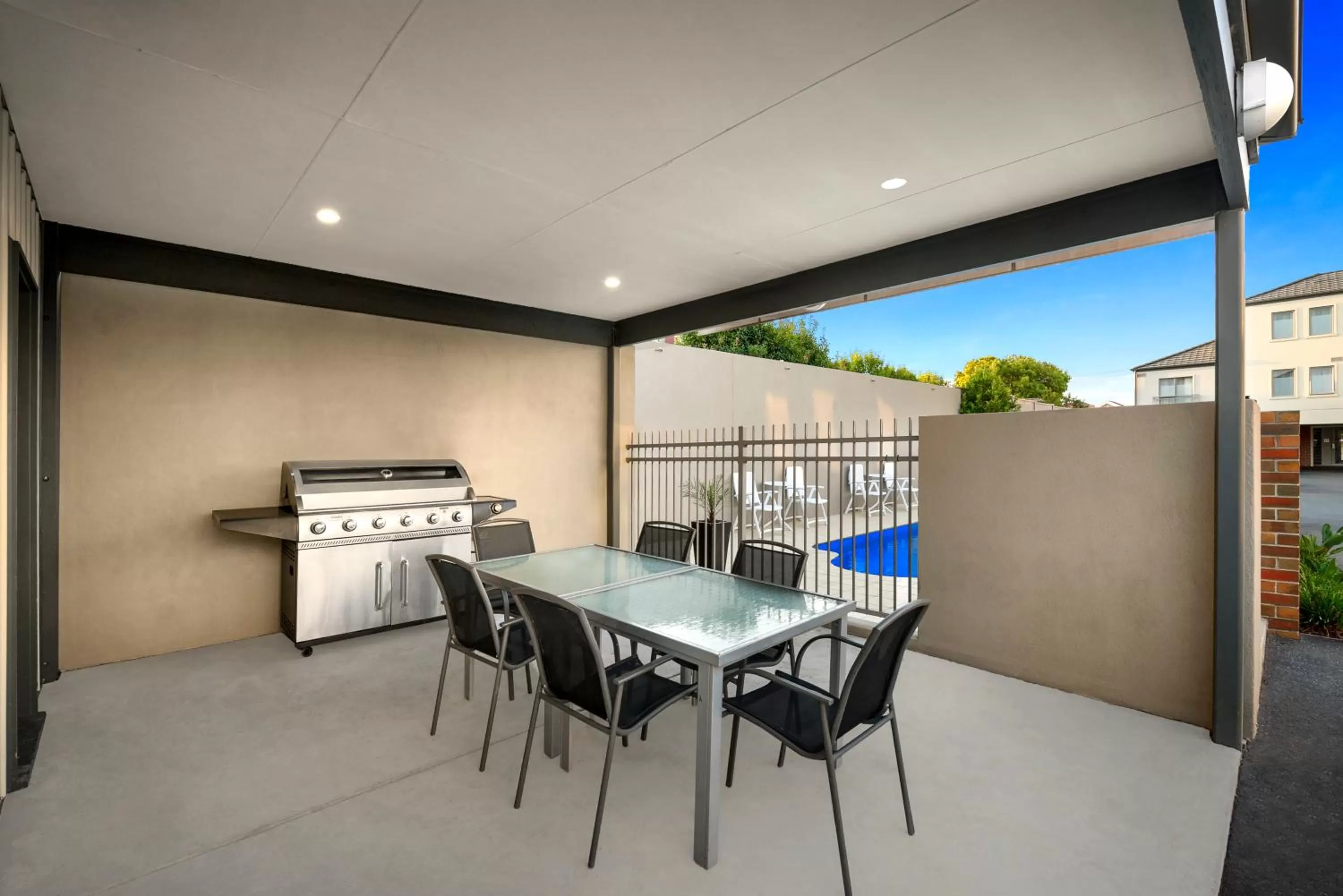 BBQ facilities in Quest Moonee Valley