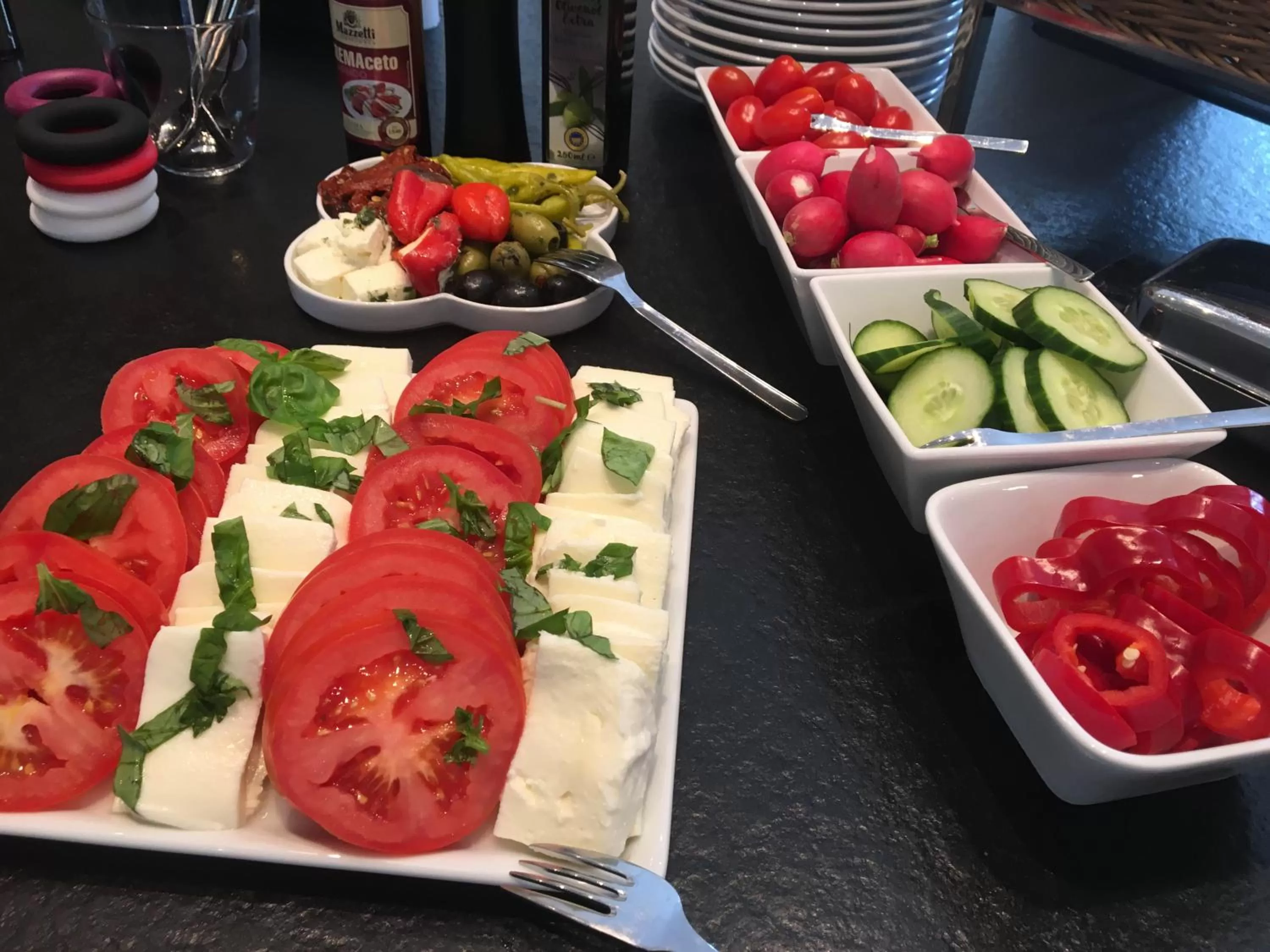 Buffet breakfast in Hotel am Torturm