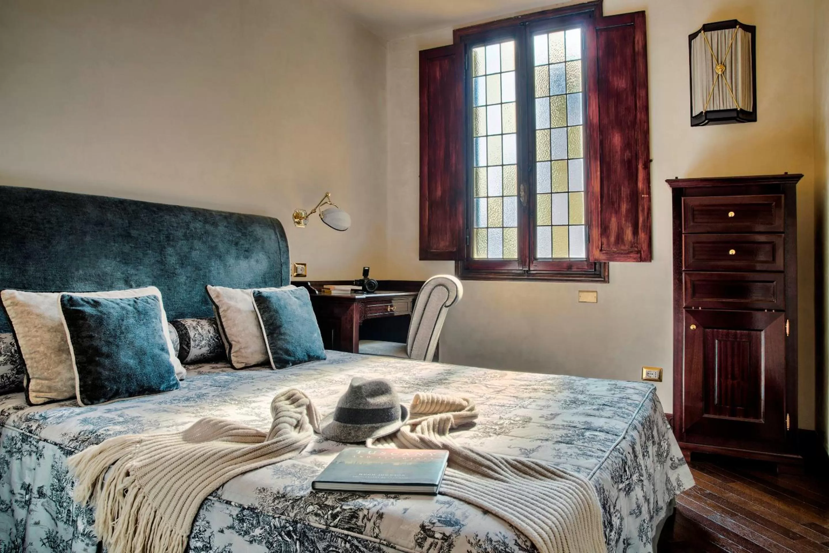 Photo of the whole room, Bed in Grand Hotel Baglioni