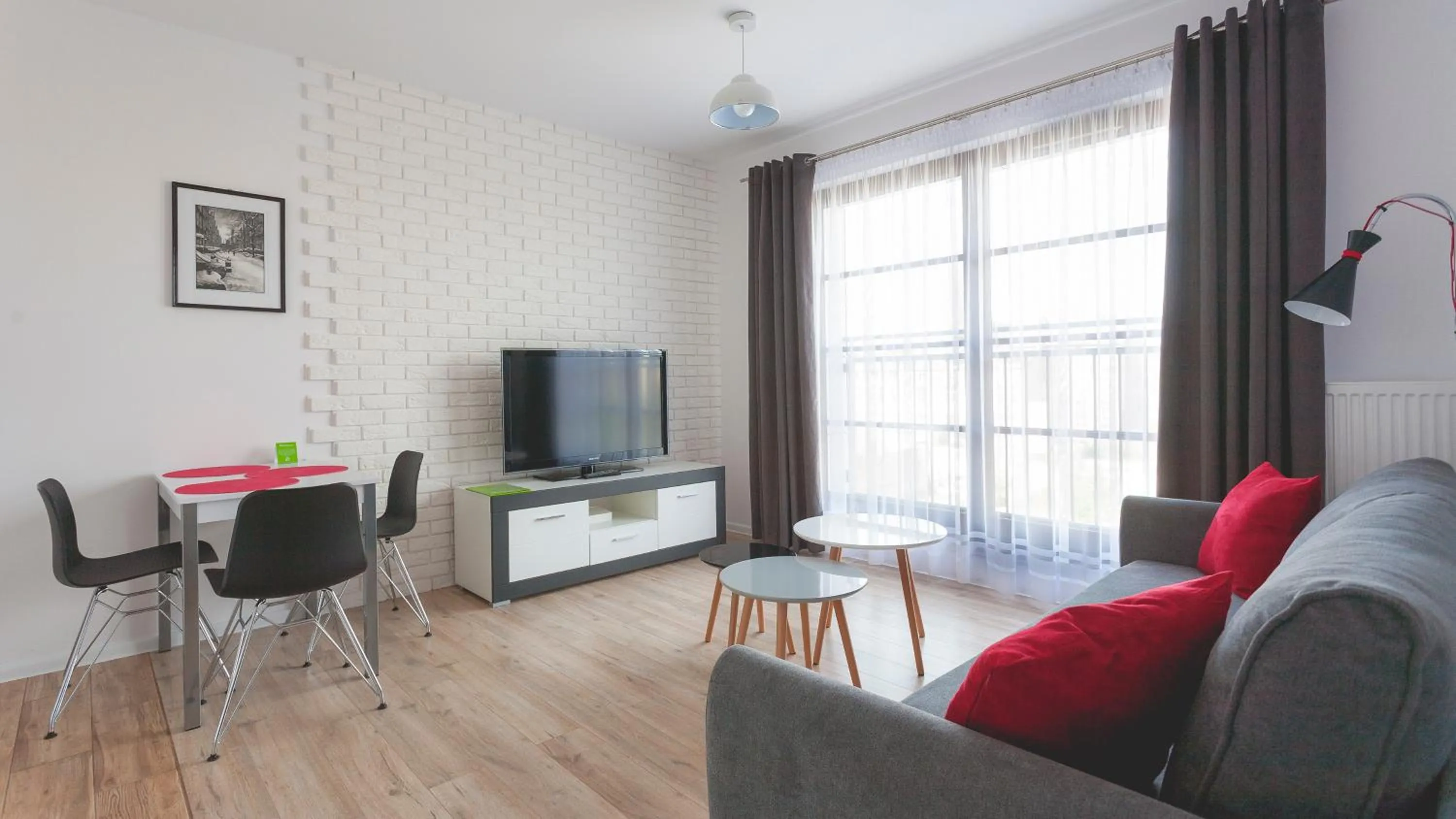 Living room in GRANO APARTMENTS Gdańsk Motława SPA & Wellness