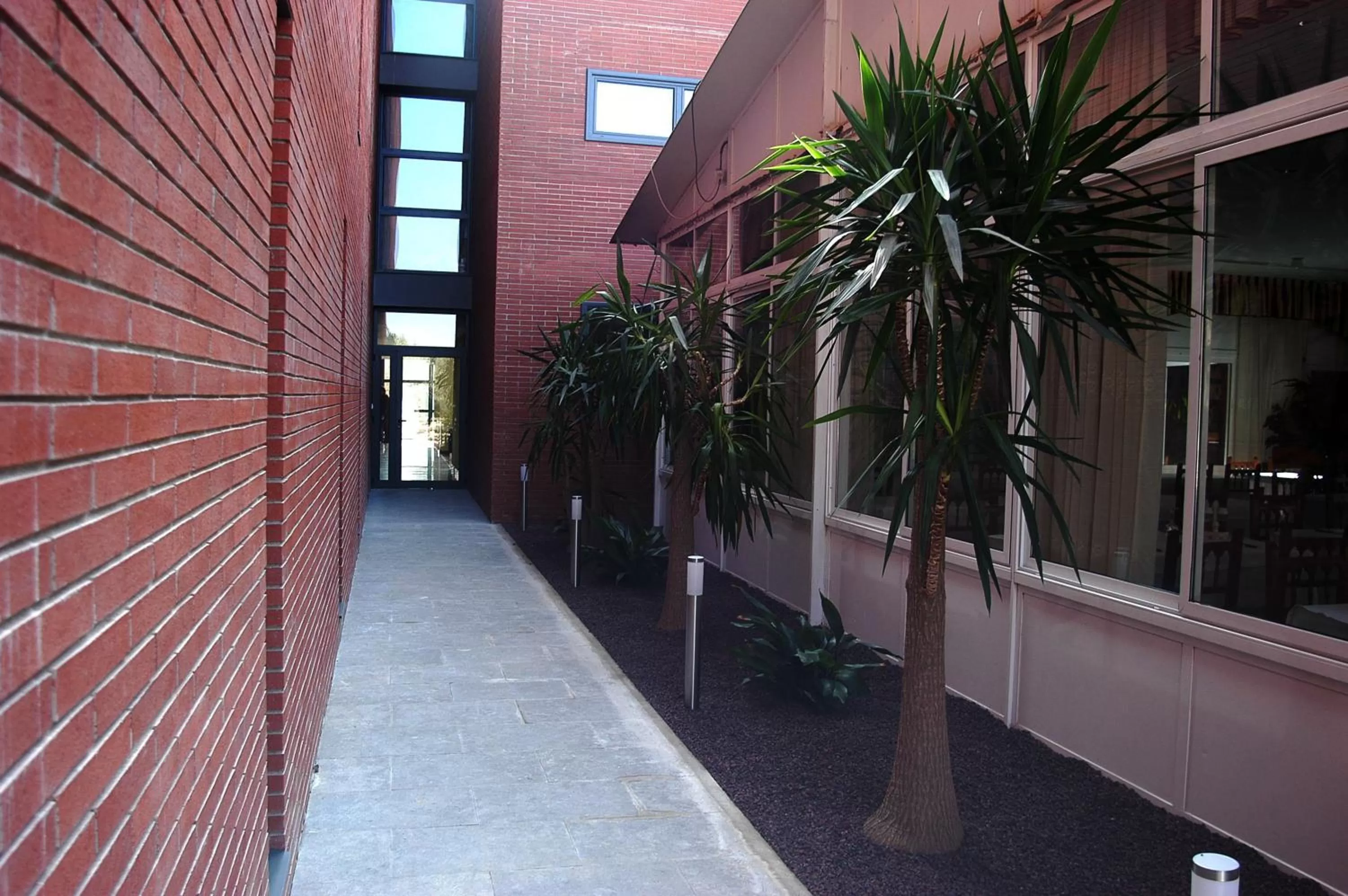 Patio in Hotel Les Torres