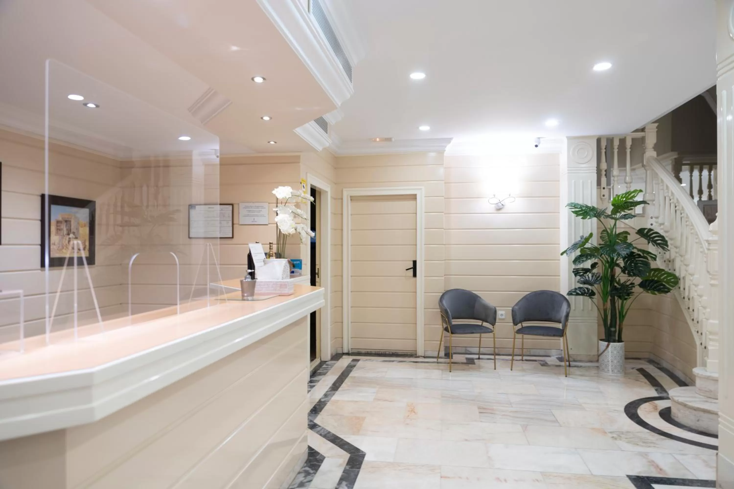 Lobby or reception in Hotel Ramomar