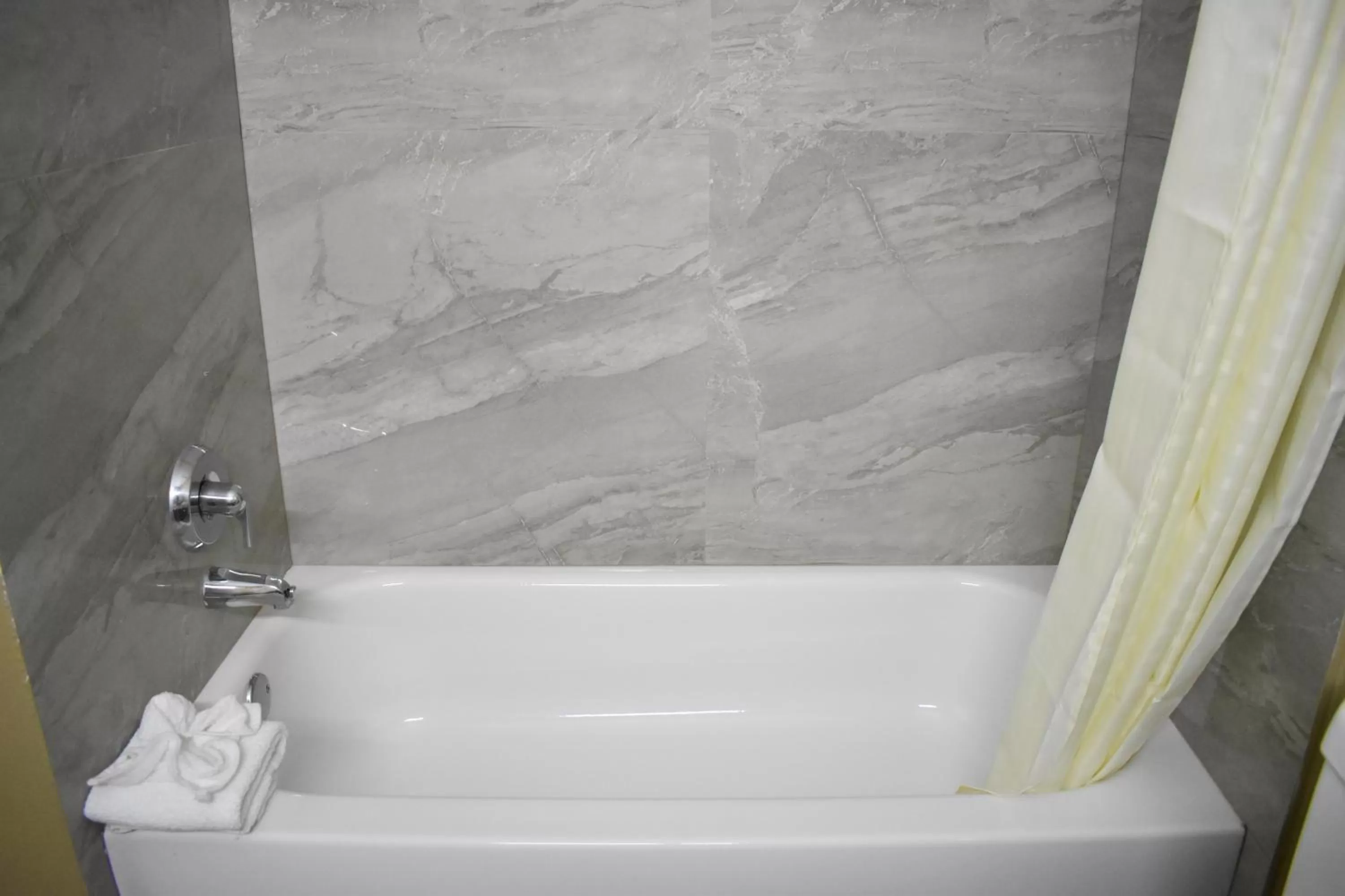 Bath in Americas Best Value Inn & Suites Haltom City Ft. Worth