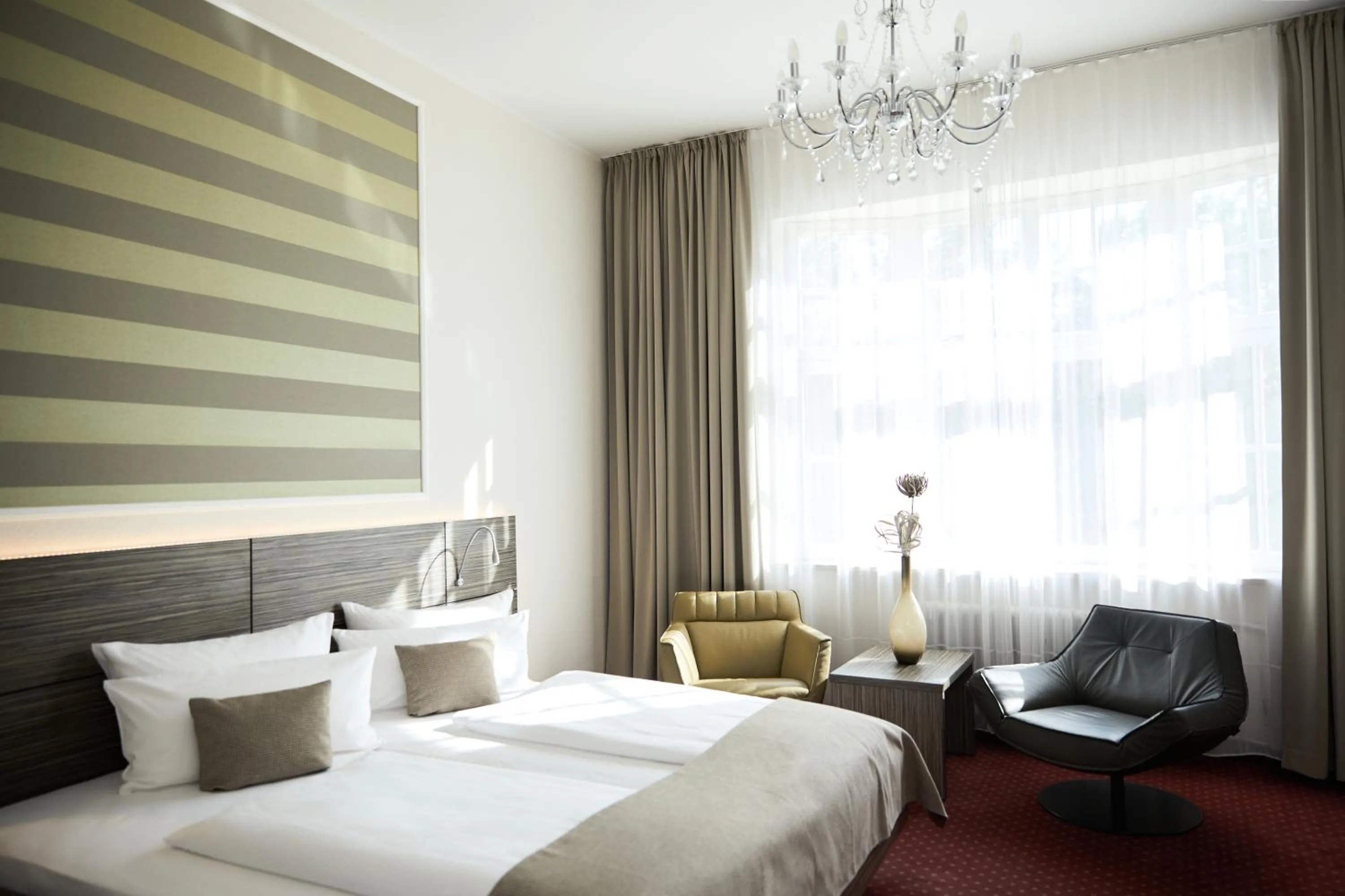 Photo of the whole room, Bed in Hotel Prinzregent