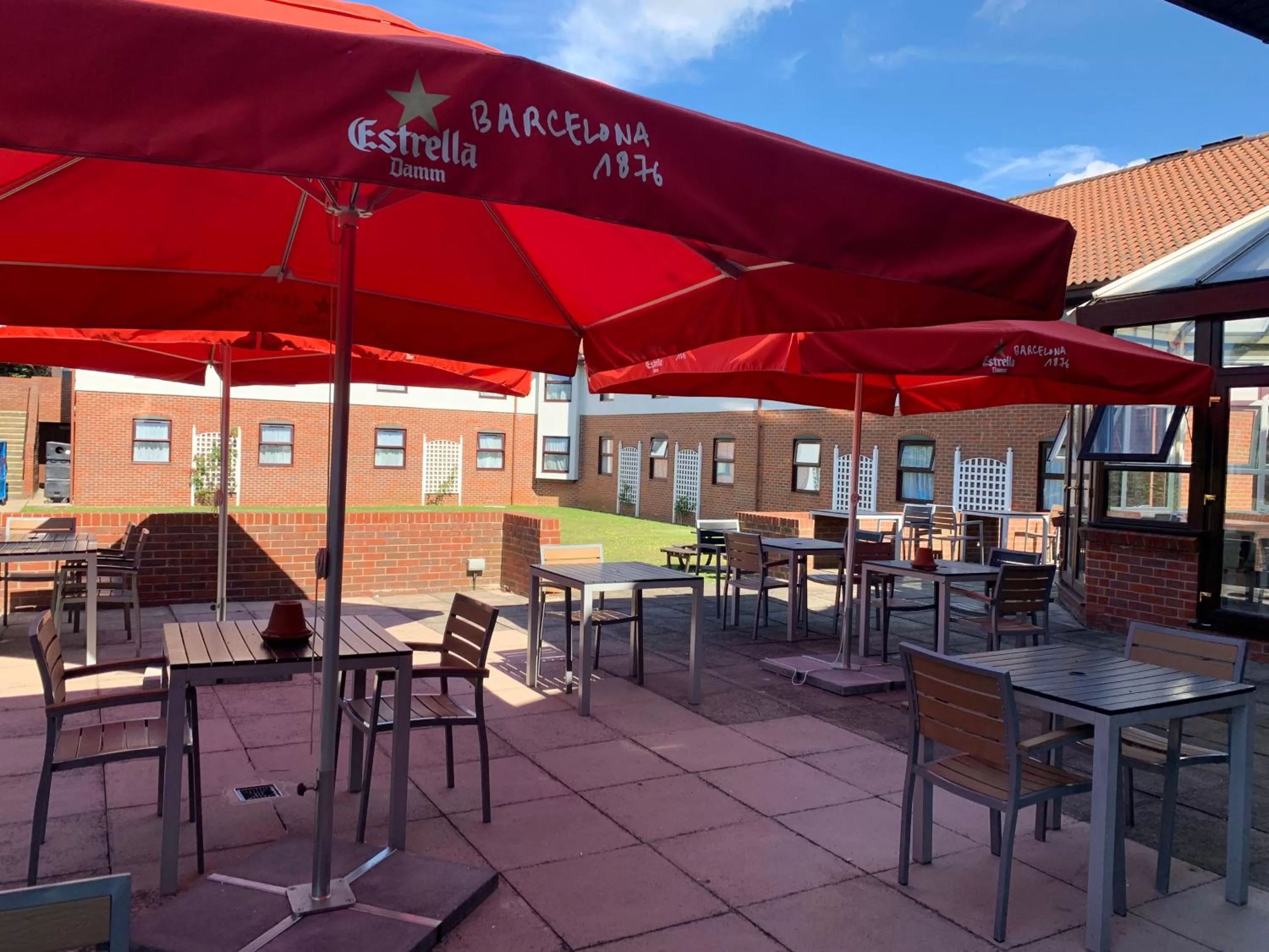 Garden in Dragonfly Hotel Bury St Edmunds