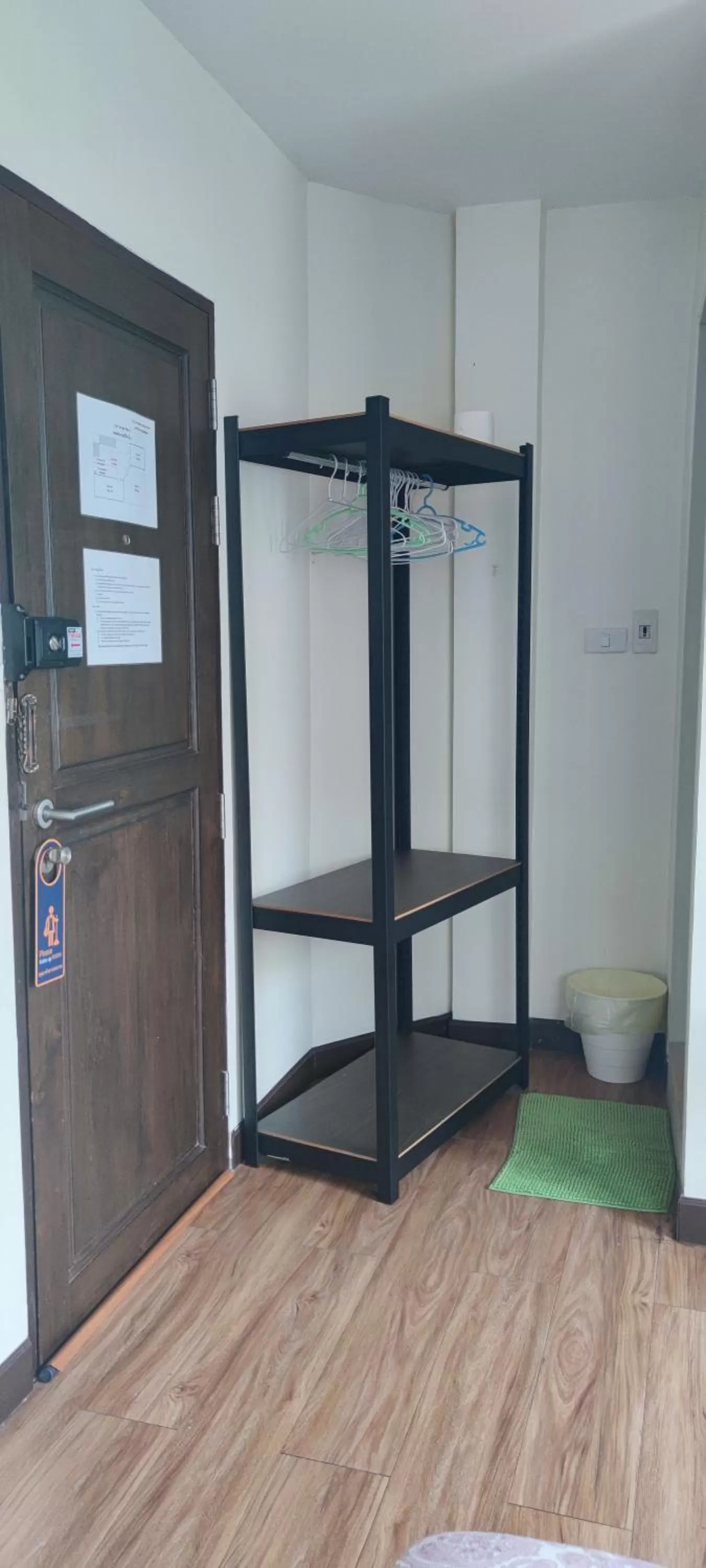 wardrobe in The Cube Sathorn Boutique Hotel