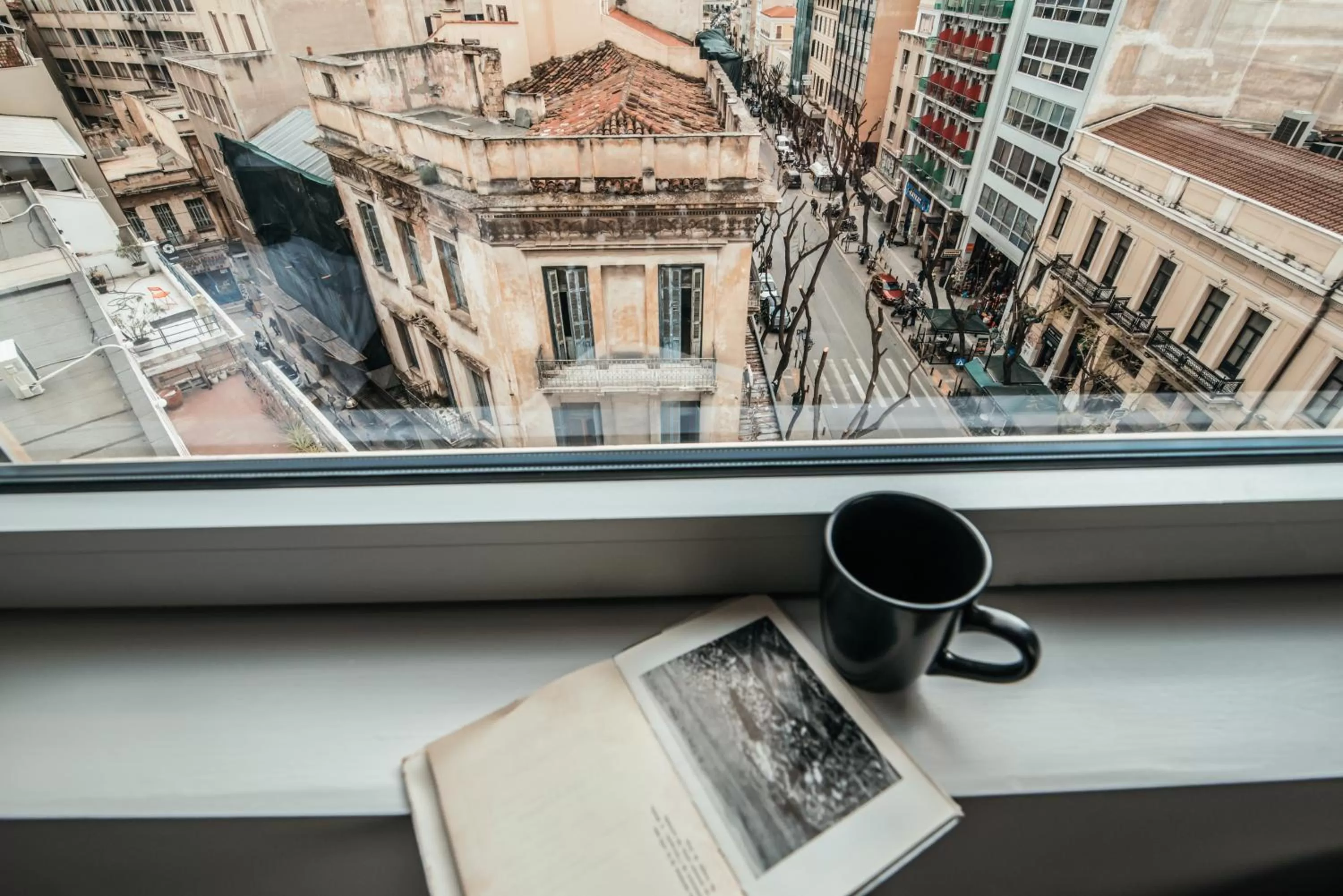 City view in AthinA STREETAPARTMENTS