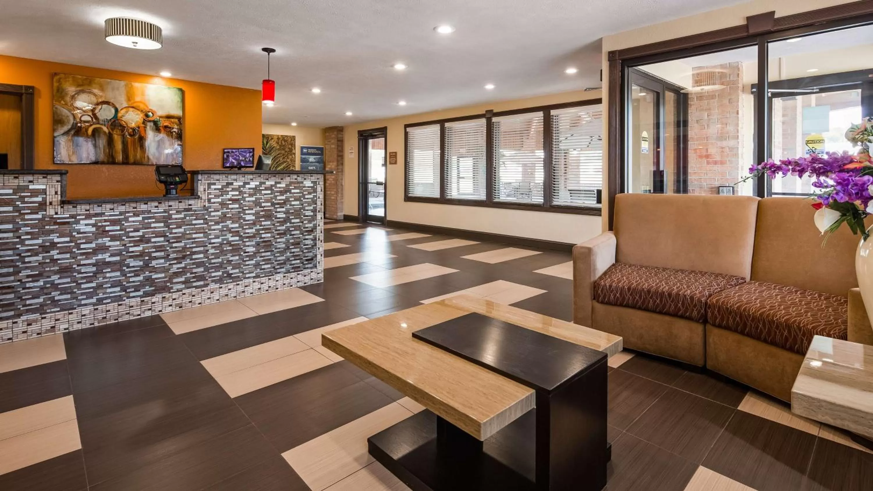 Lobby or reception in Best Western Jacksonville Inn