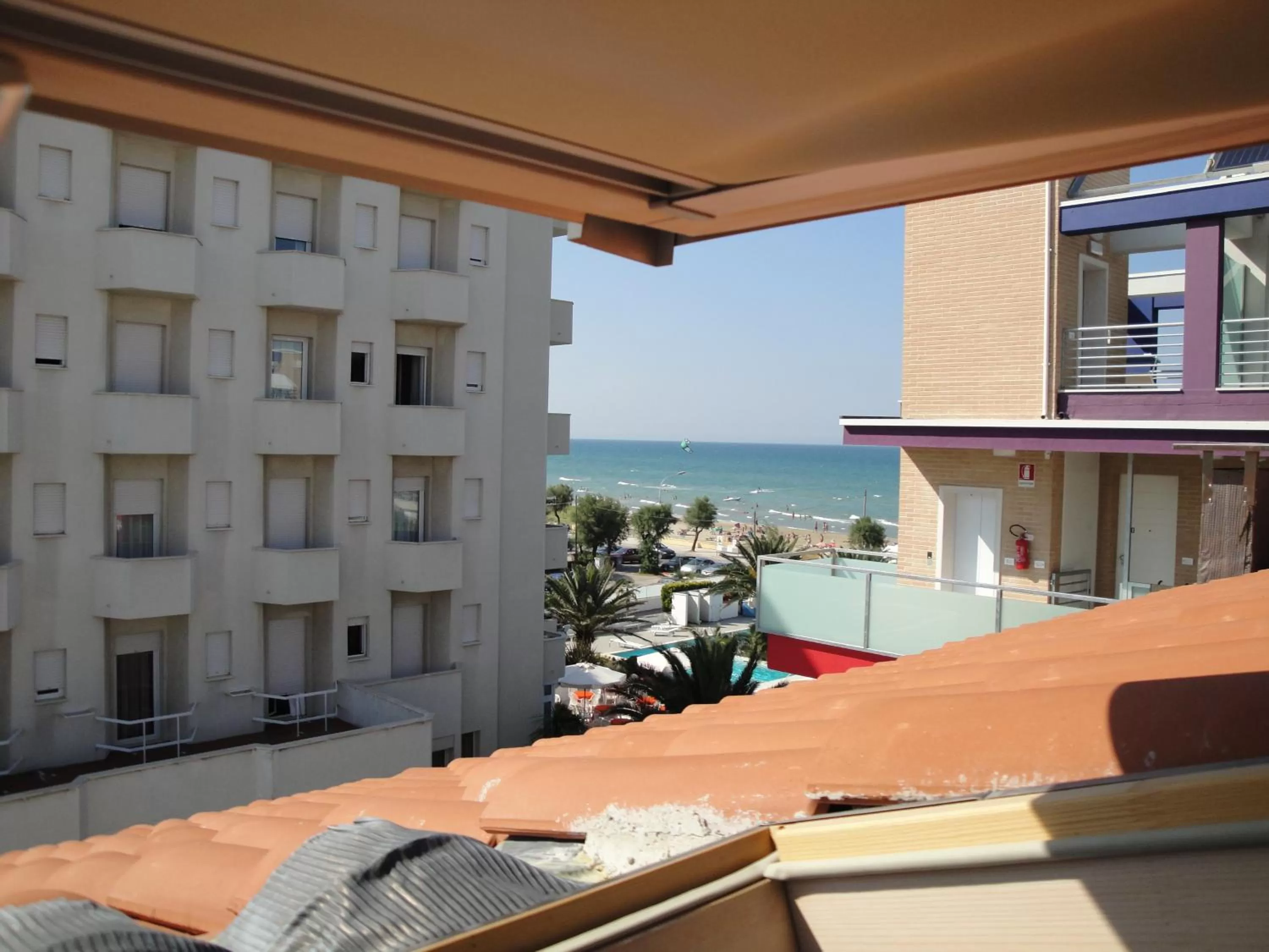 Sea view in Residence La Nave