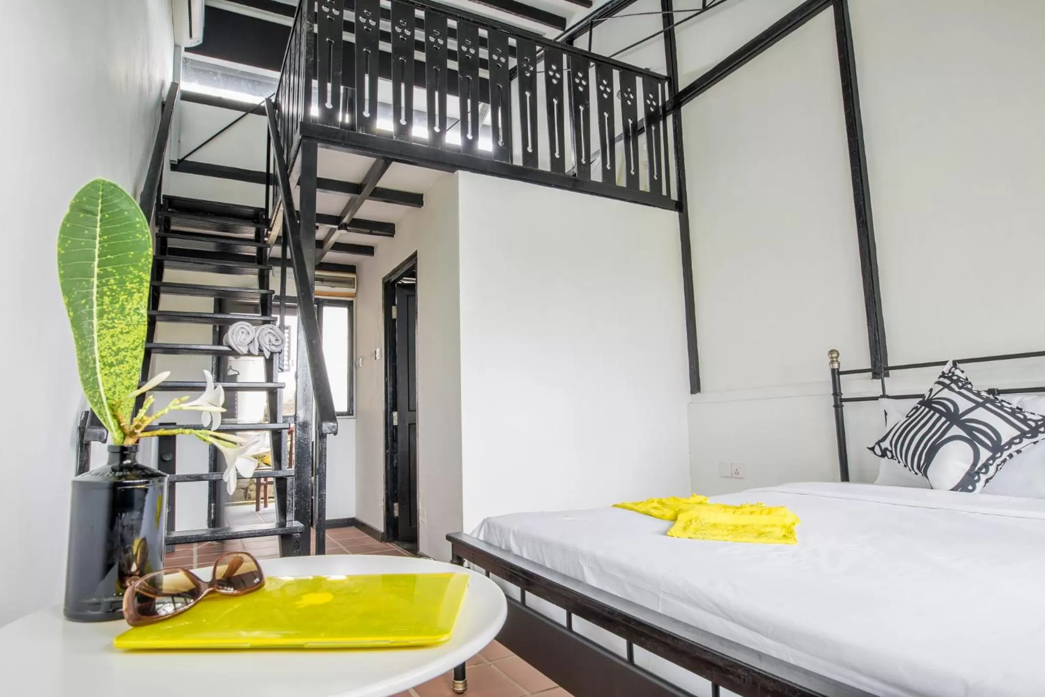 Bed in The Marian Boutique Lodging House