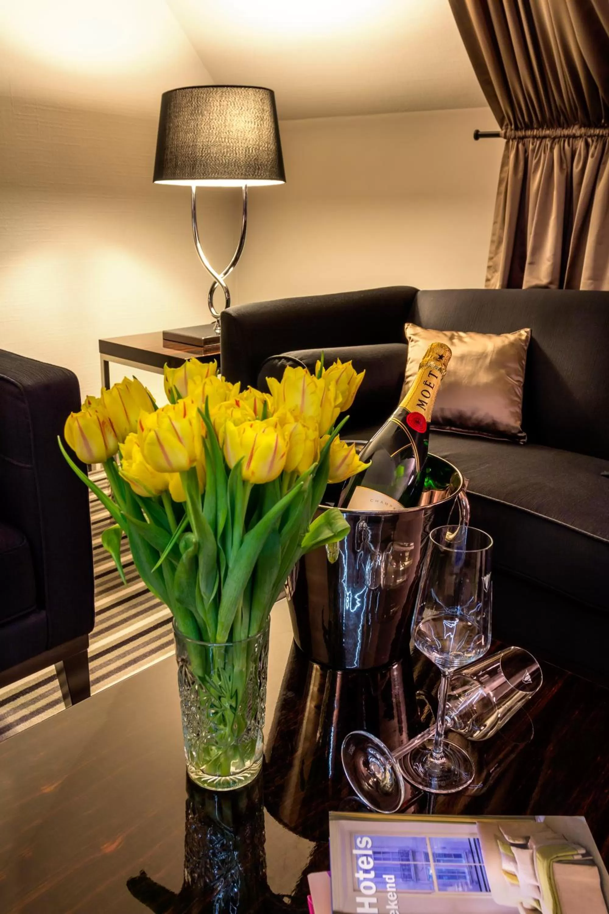Seating area in Boutique Hotel Poppenbütteler Hof