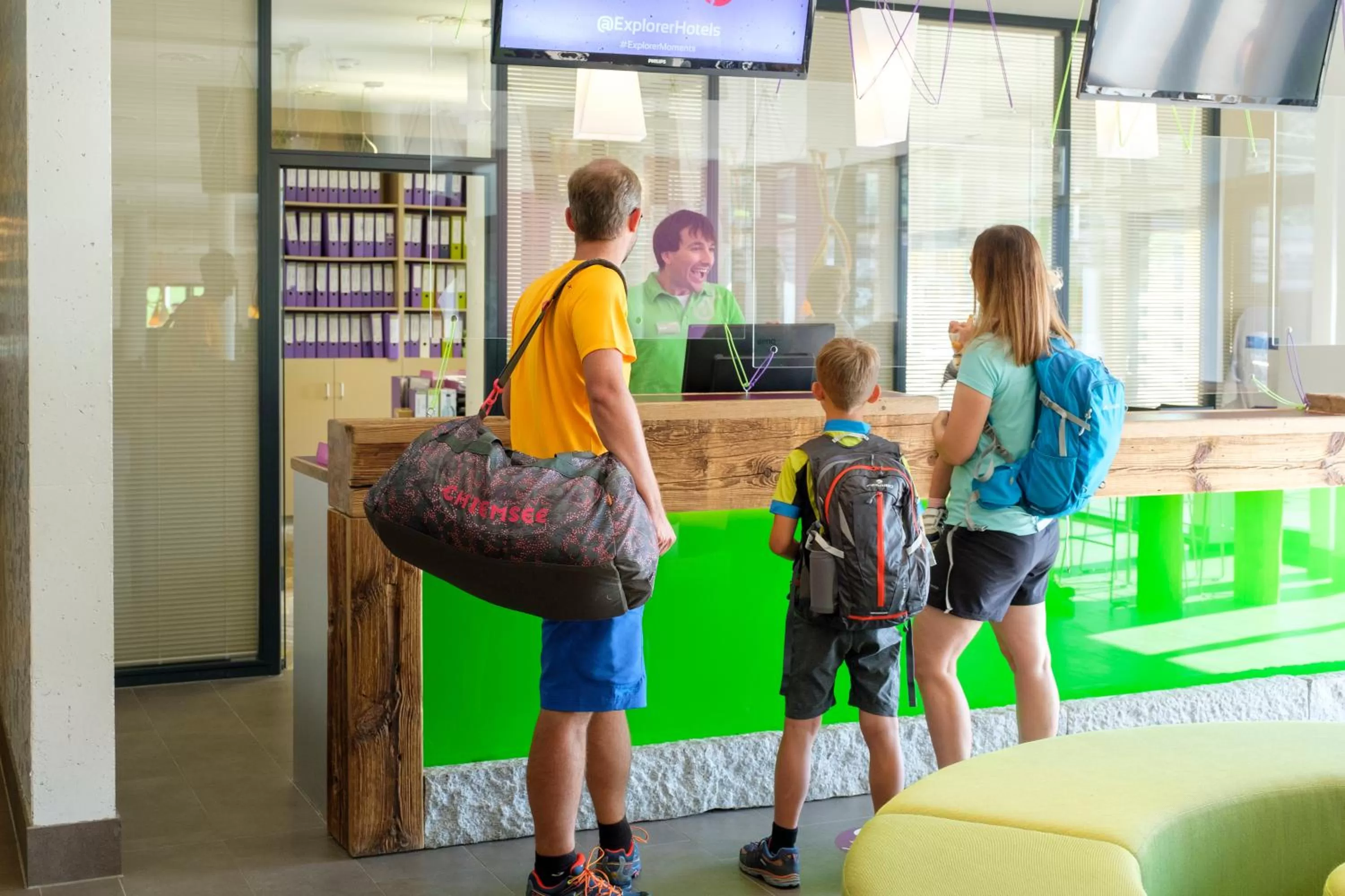 Lobby or reception in Explorer Hotel Neuschwanstein