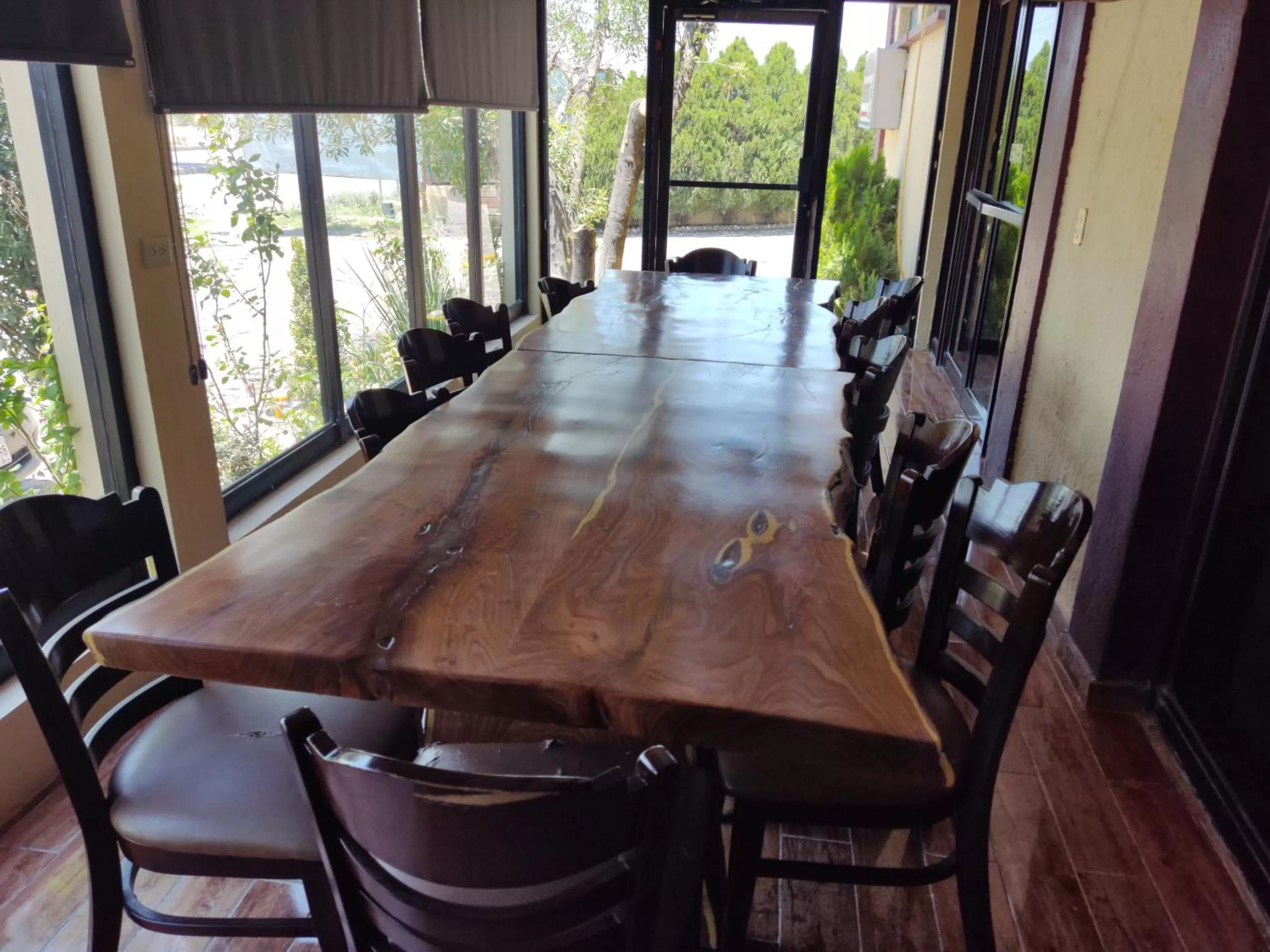 Dining area in Hotel Posada Santa Fe Sabinas