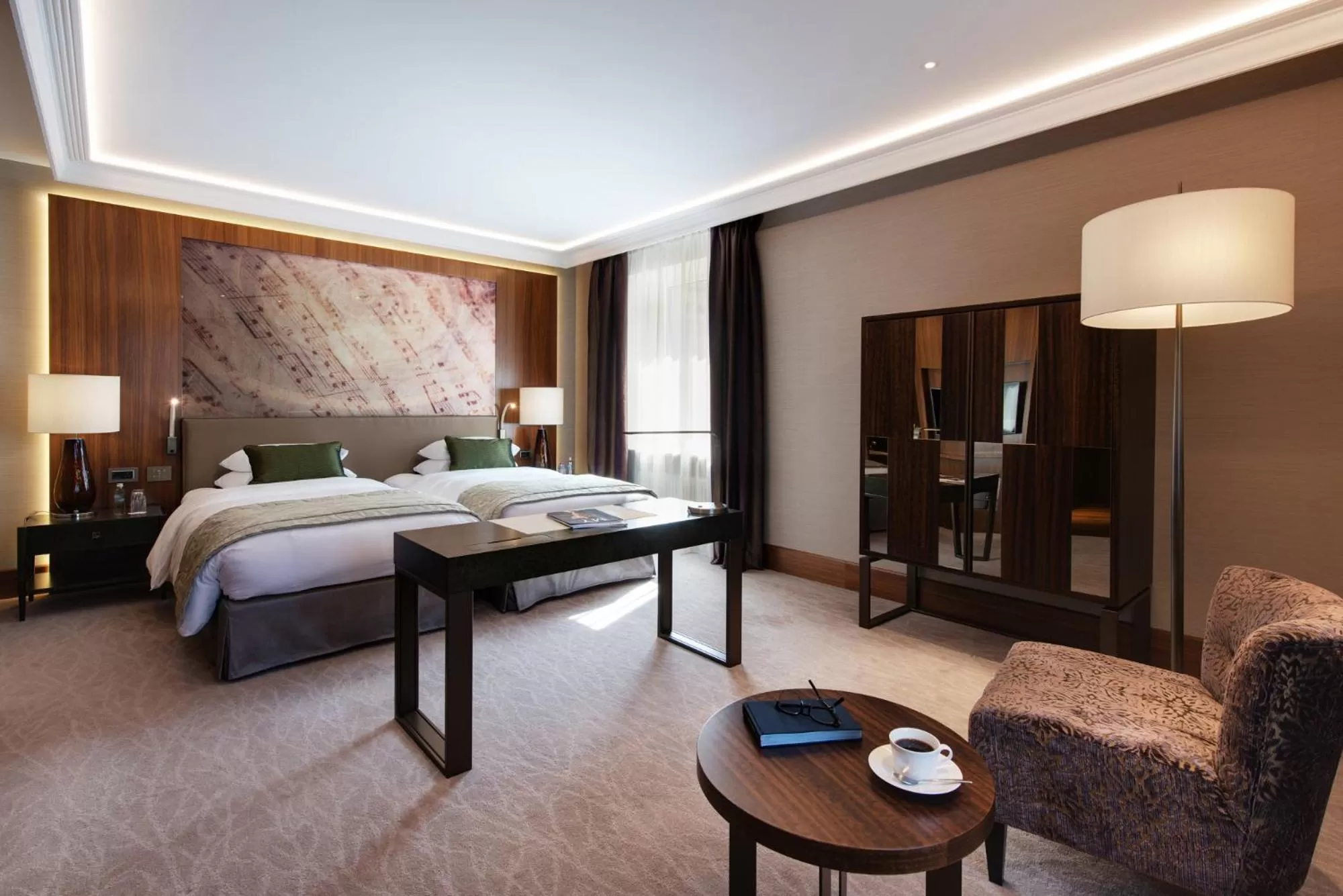 Photo of the whole room, Bed in Grand Hotel Kempinski Riga