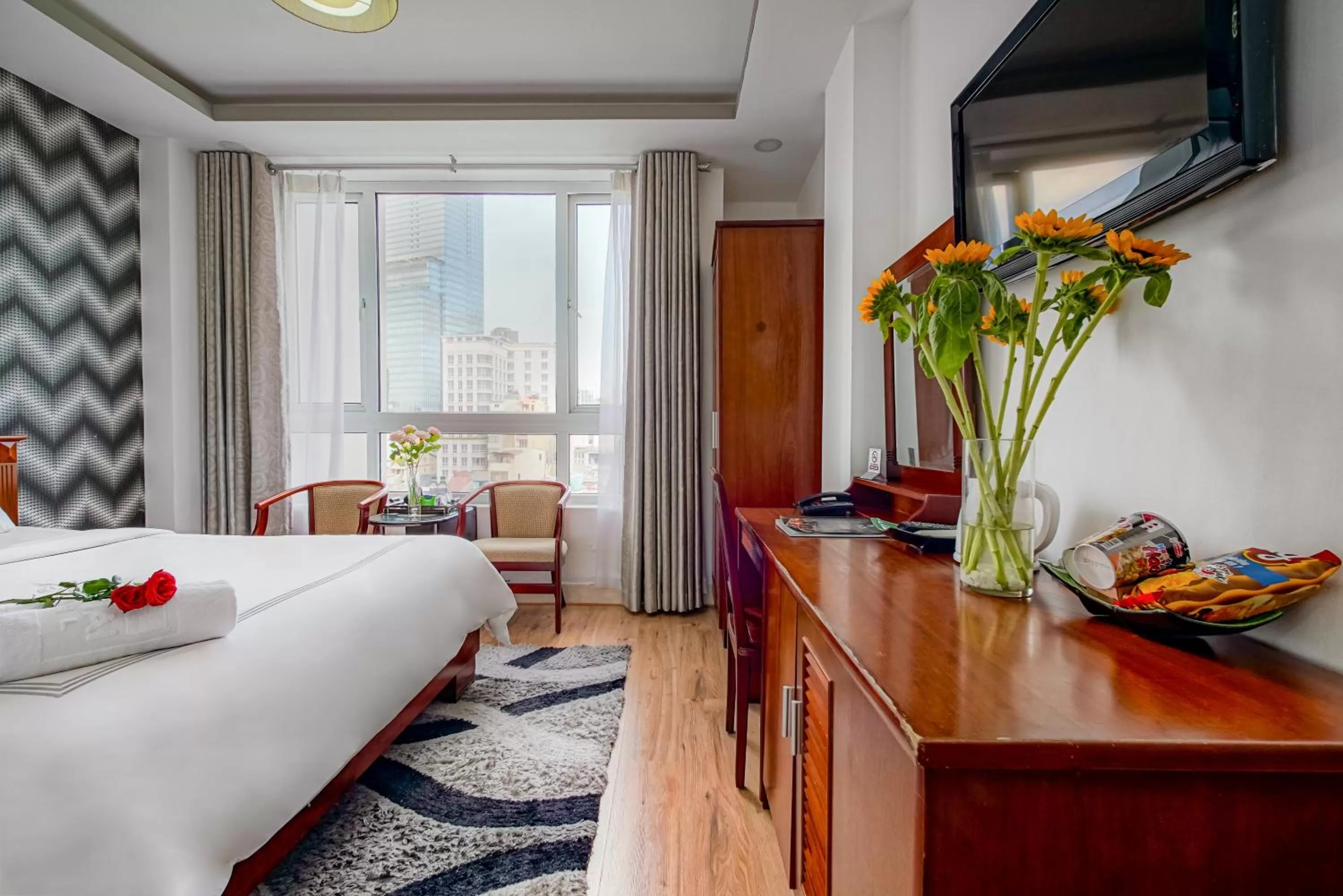 Bedroom, Bed in Ace Hotel Ben Thanh