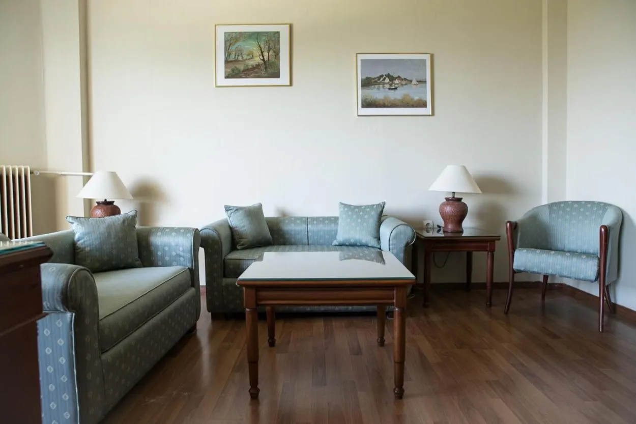 Living room in Tzaki hotel & restaurant Patras