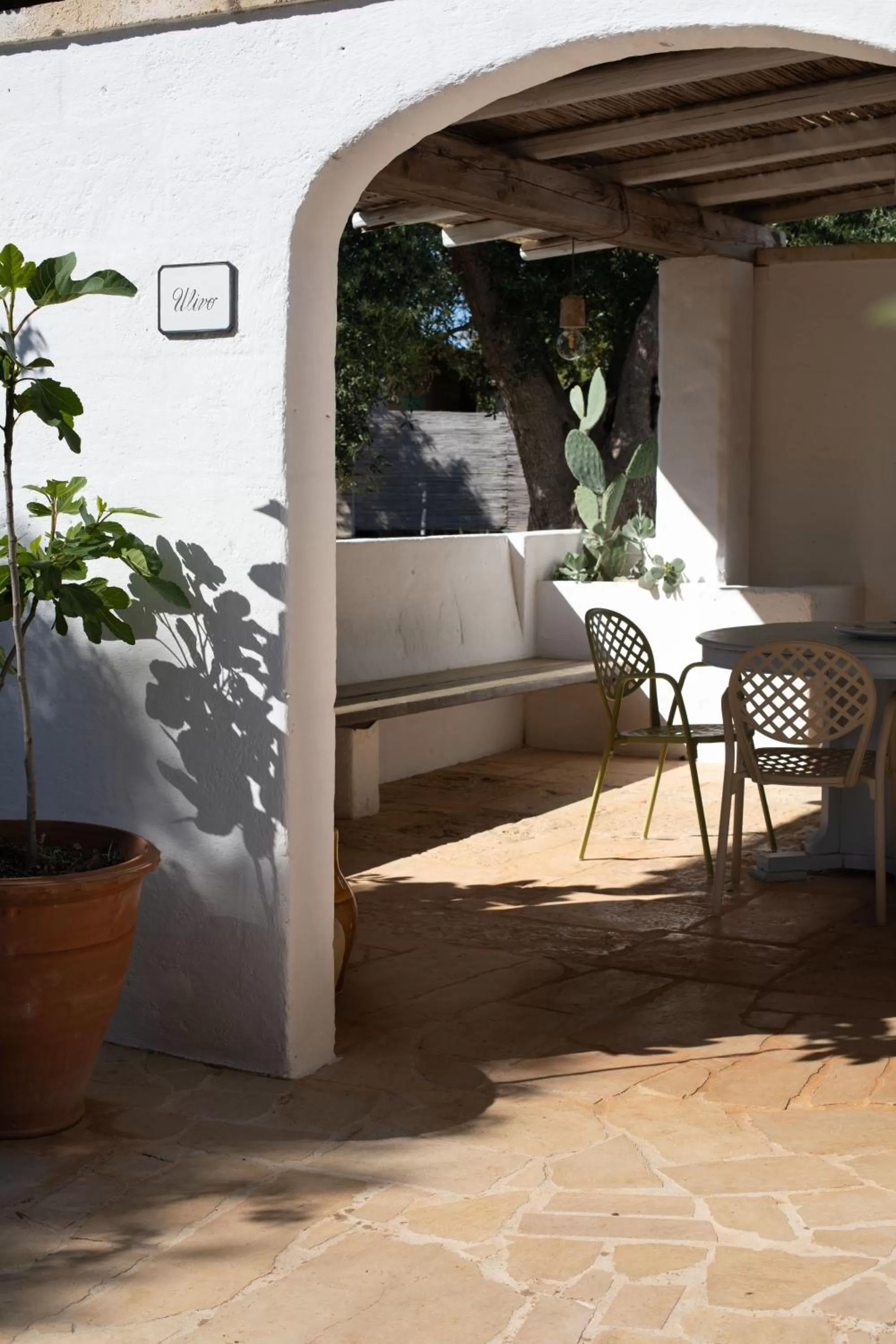 Patio in Trullo Santangelo