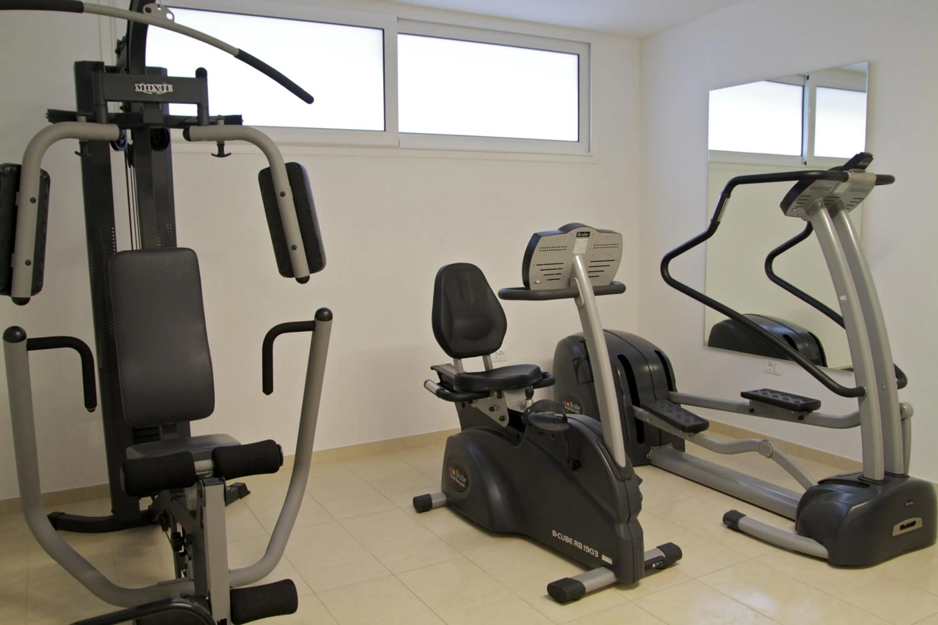 Fitness centre/facilities in Hotel Milanese