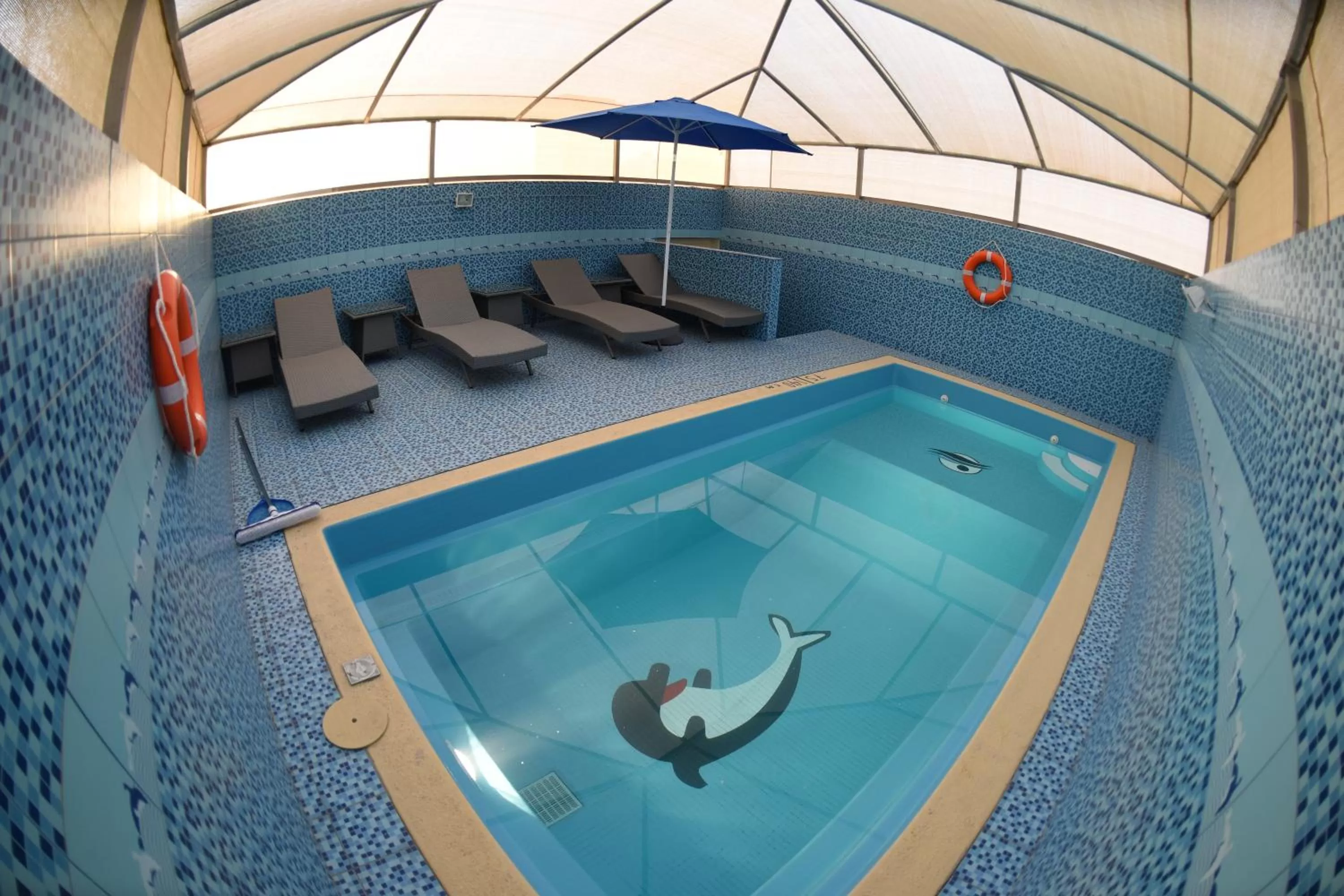 Pool view in Garden Plaza Hotel