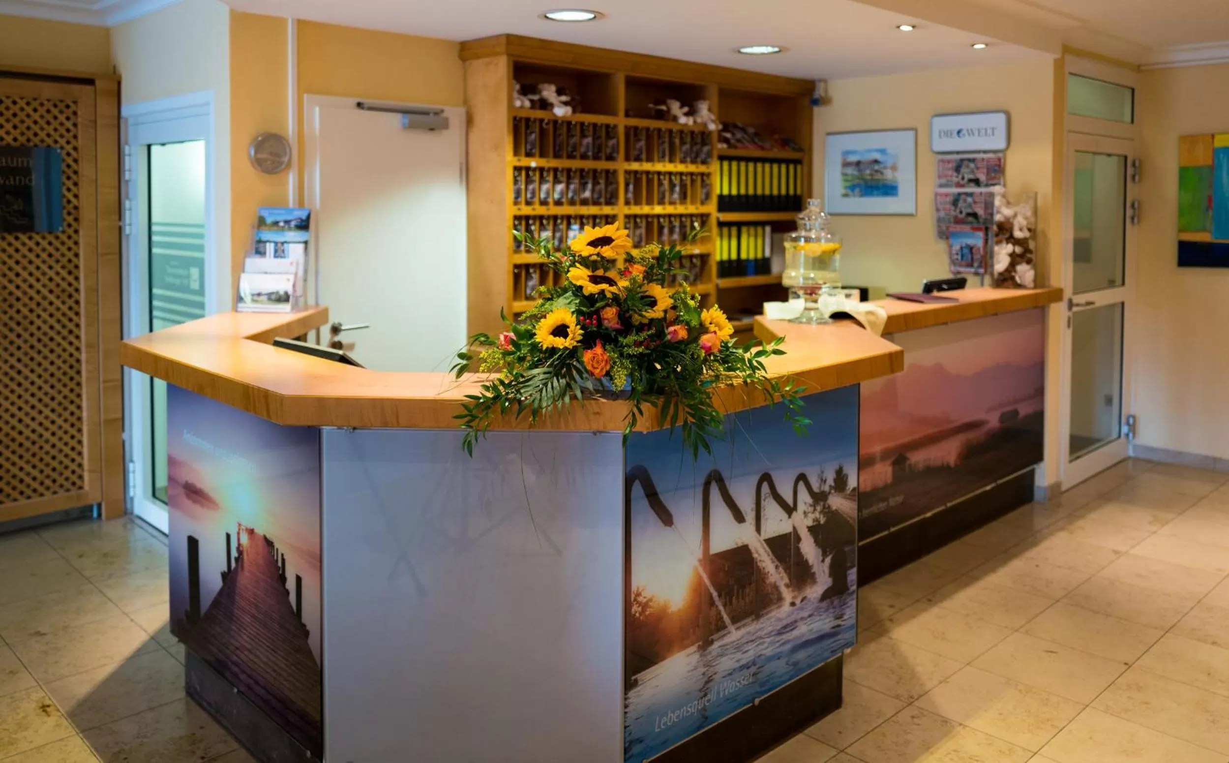 Lobby or reception in Ströbinger Hof - Therme Wellness Resort