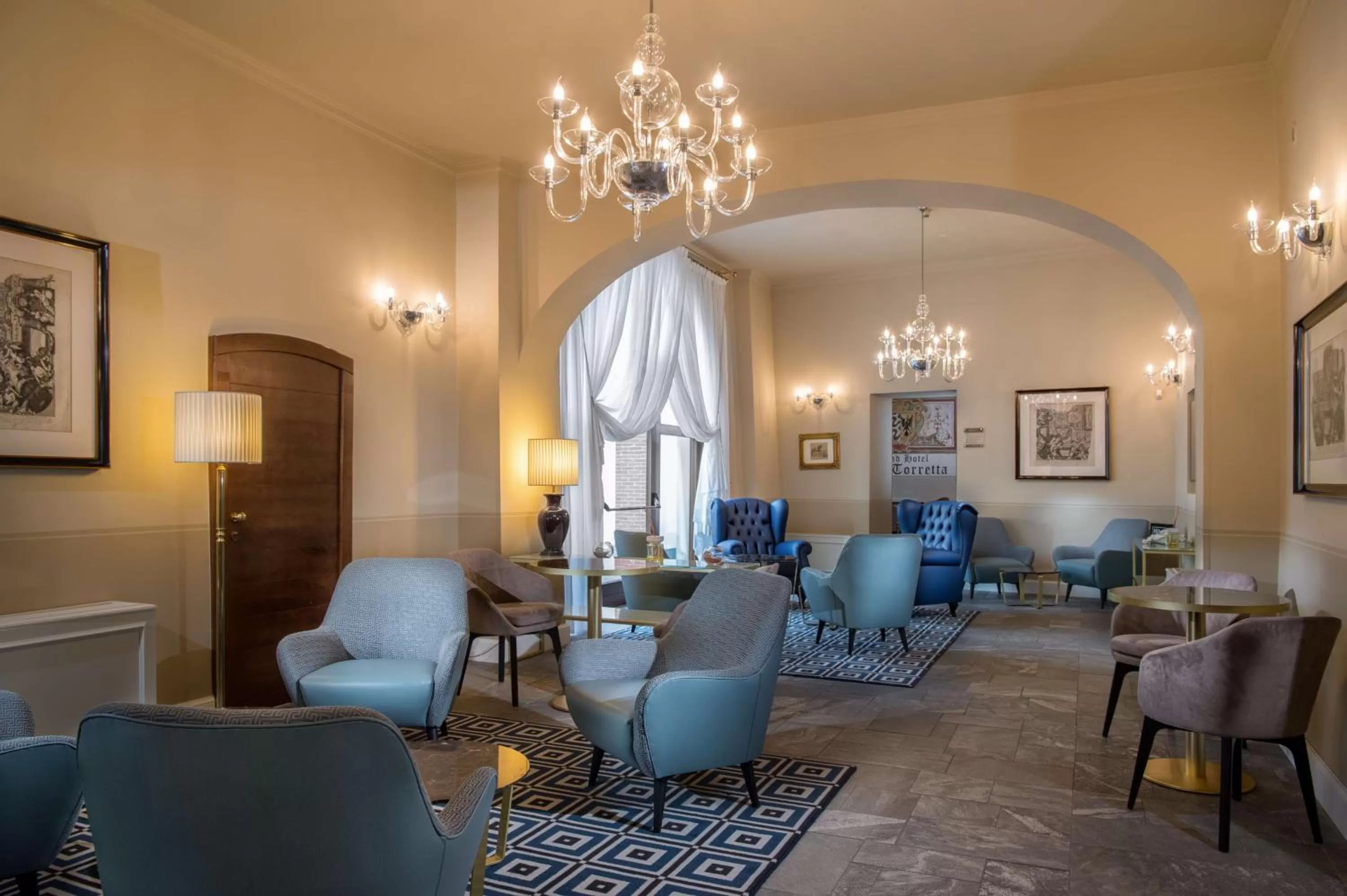 Lobby or reception in Grand Hotel Villa Torretta, Curio Collection by Hilton