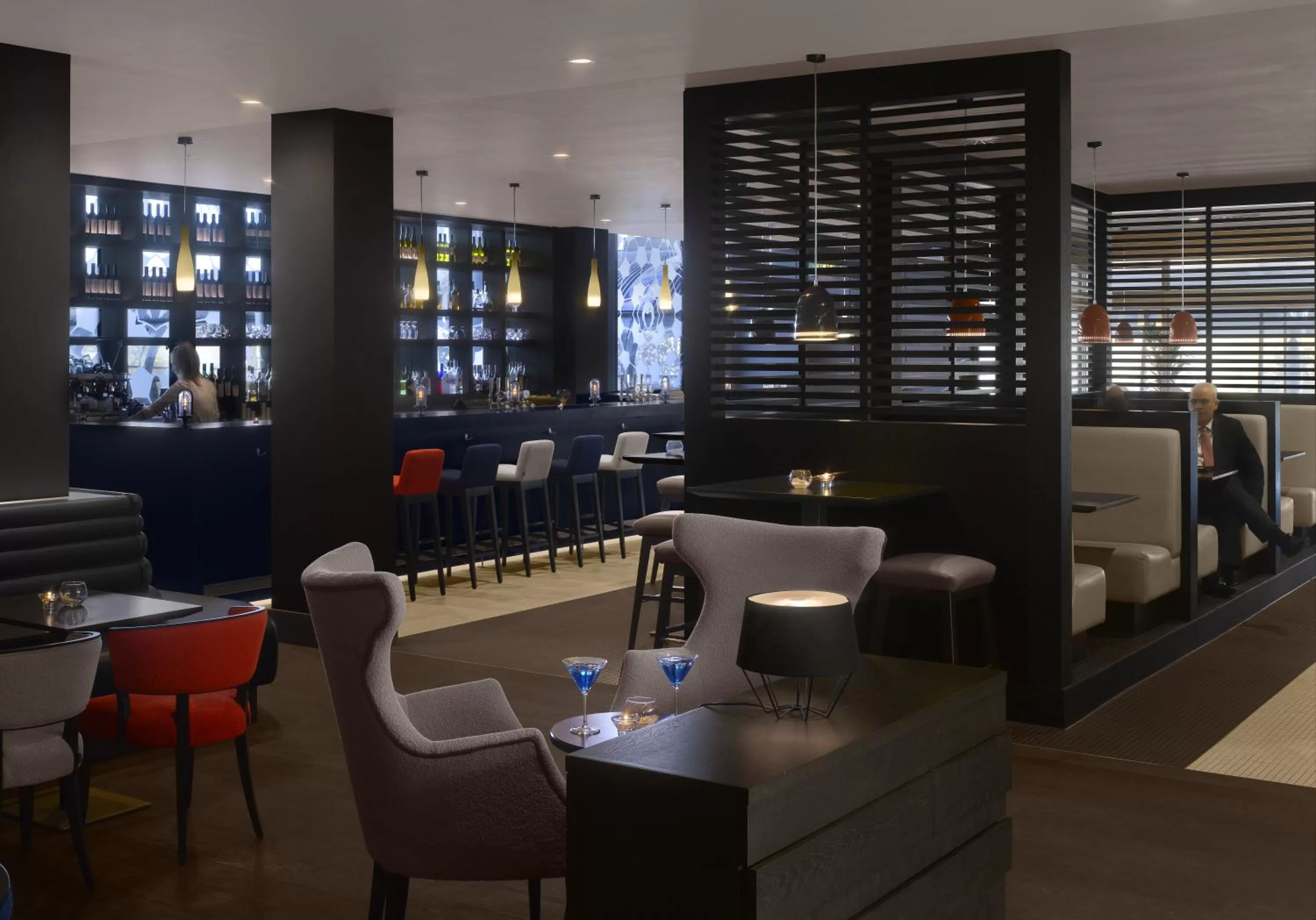 Lounge or bar in Radisson Blu Manchester Airport